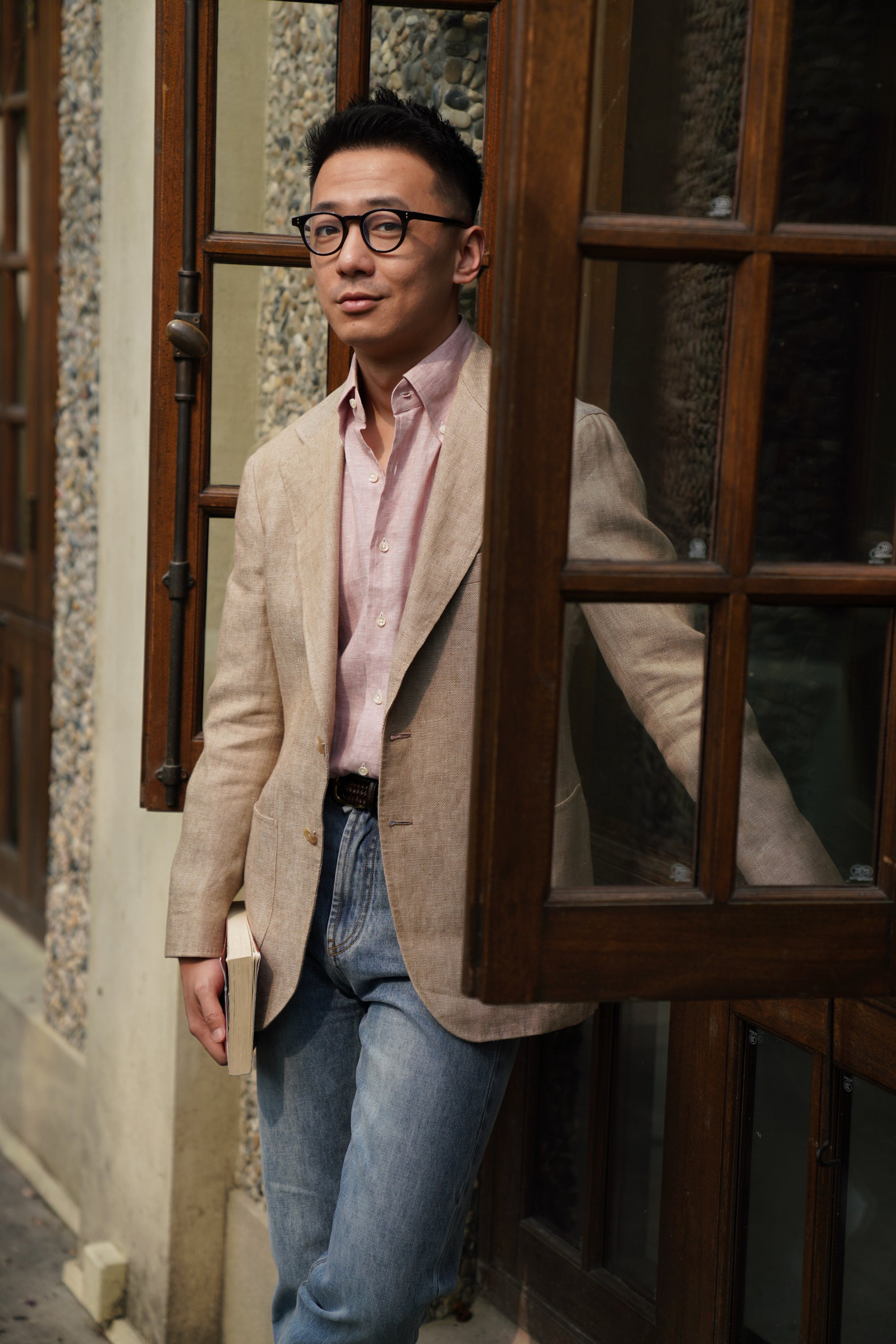 MTO Camel Normandy Linen Jacket #80