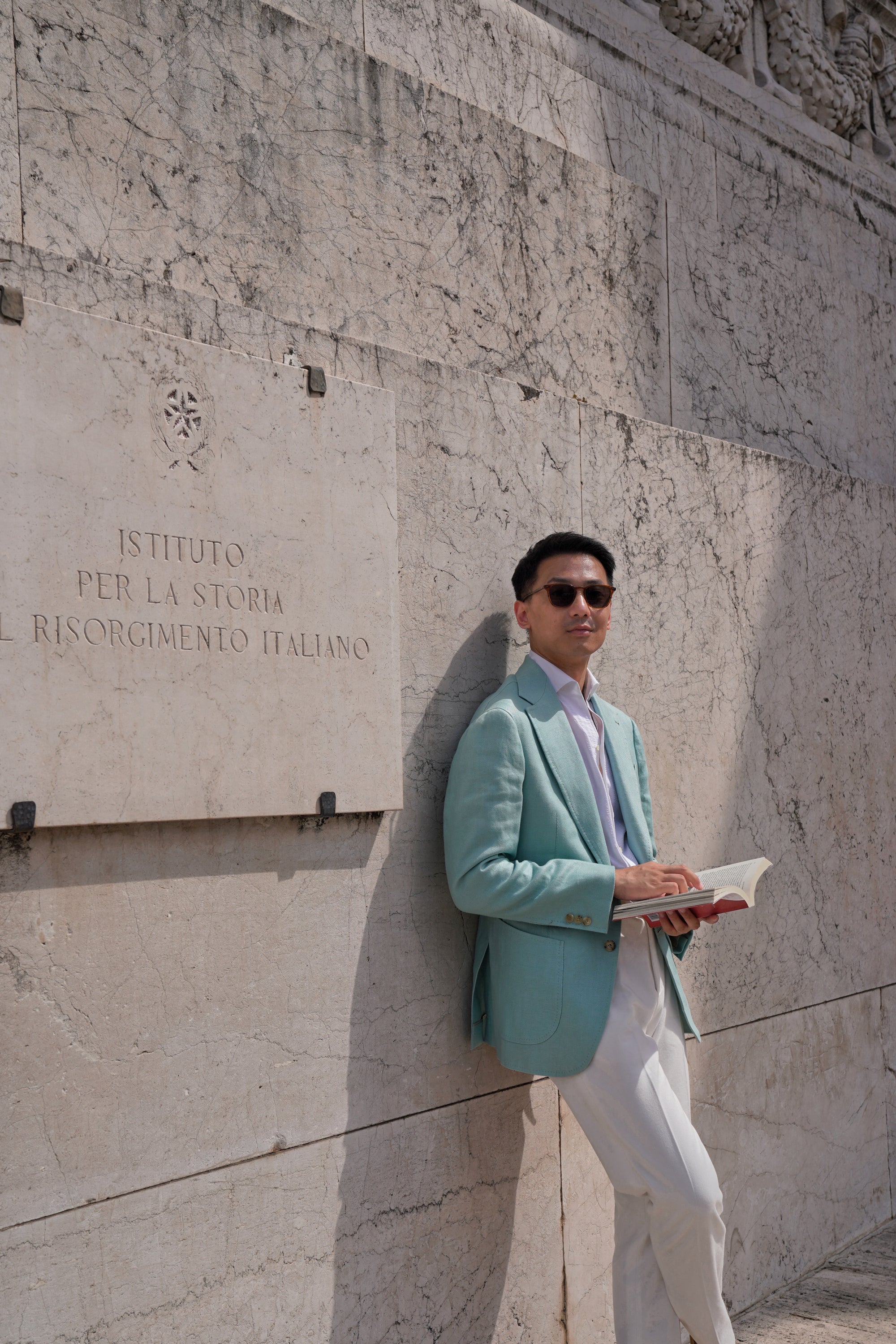 MTO Mint Linen Herringbone Jacket #56