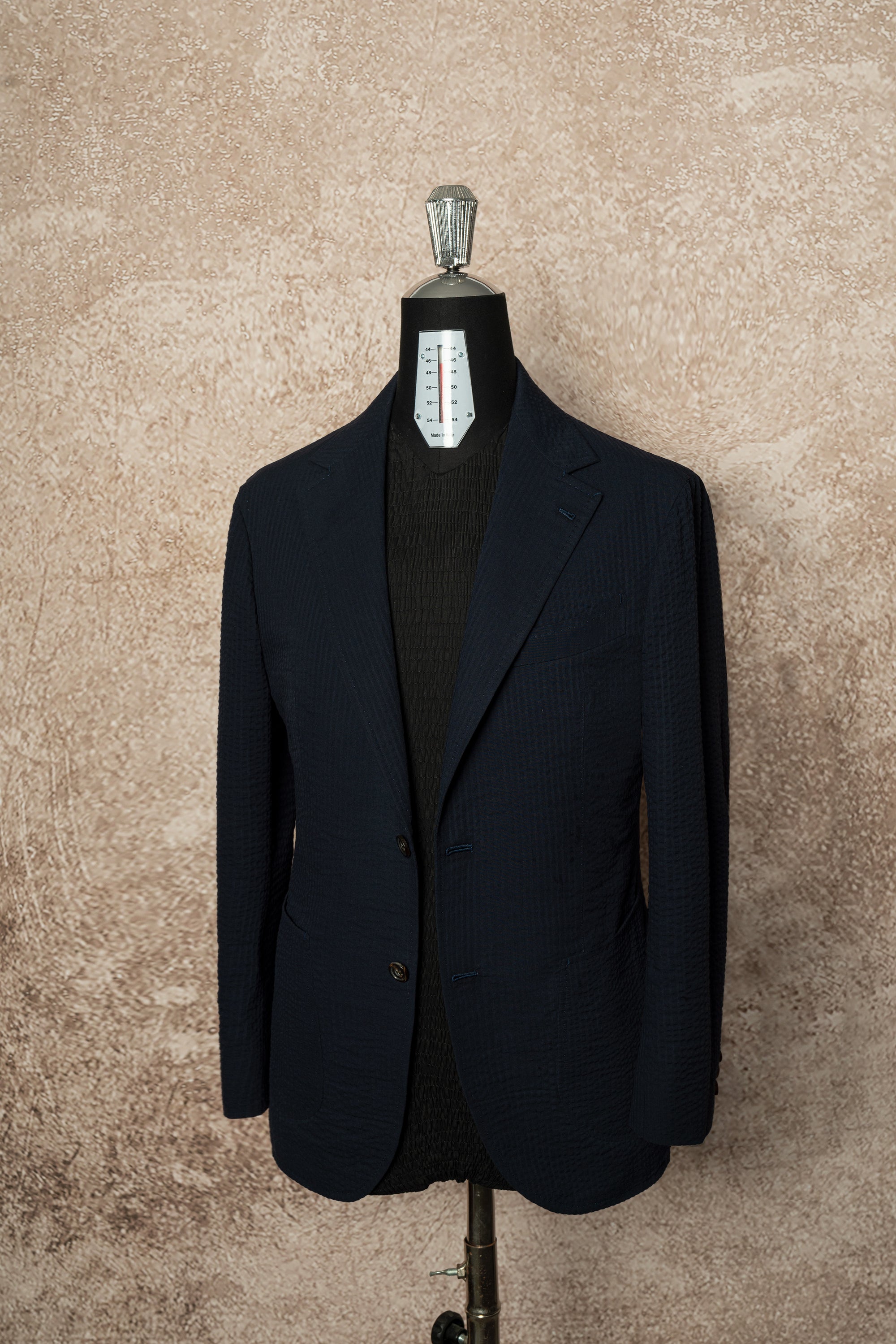 Navy Seersucker Blazer #53
