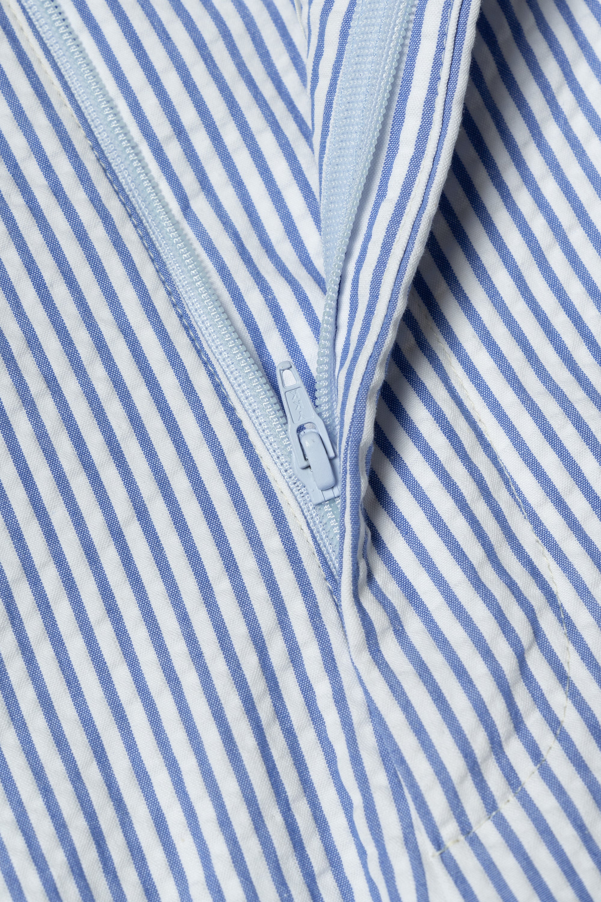 MTO Blue Stripe Seersucker Suit #63