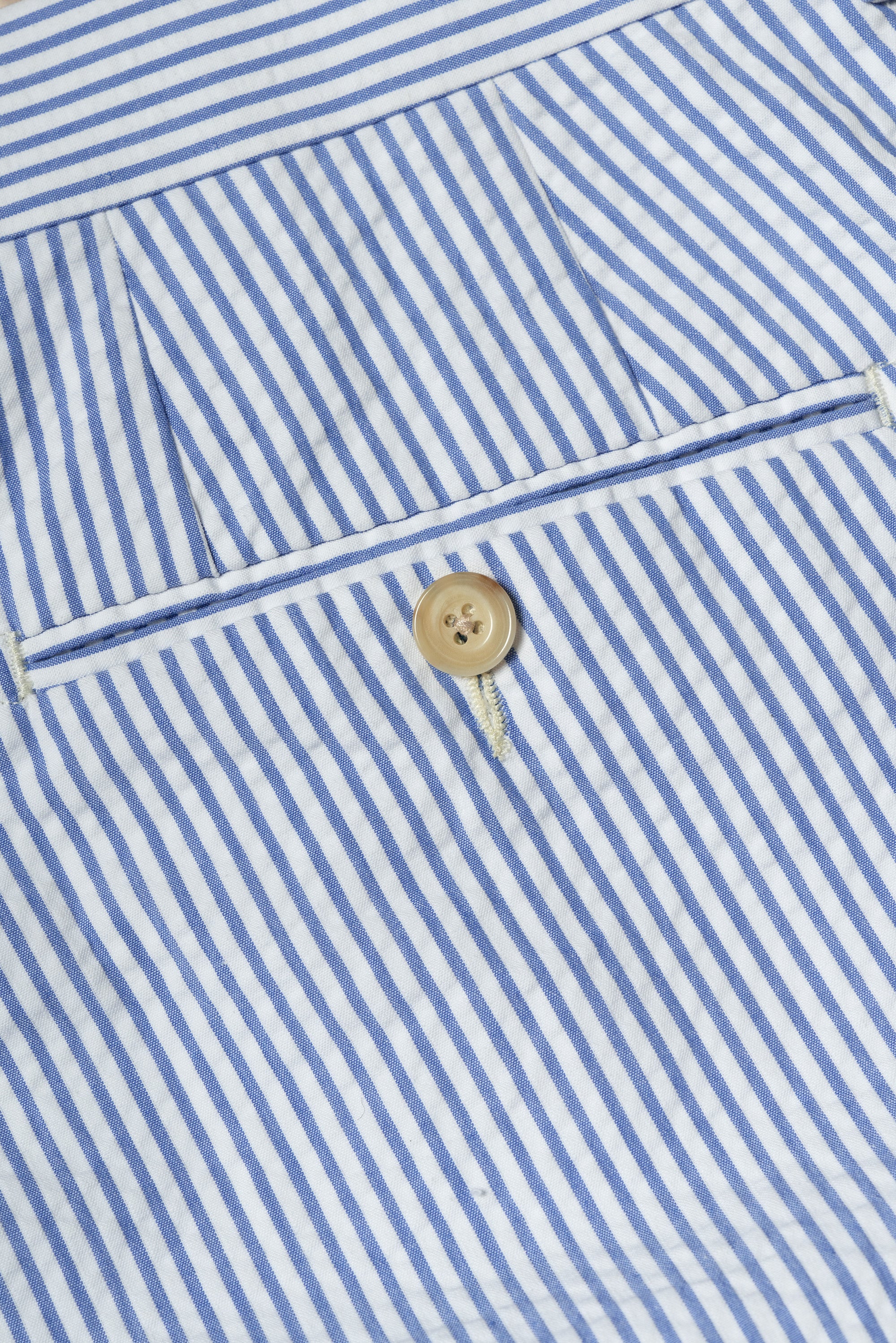 MTO Blue Stripe Seersucker Suit #63