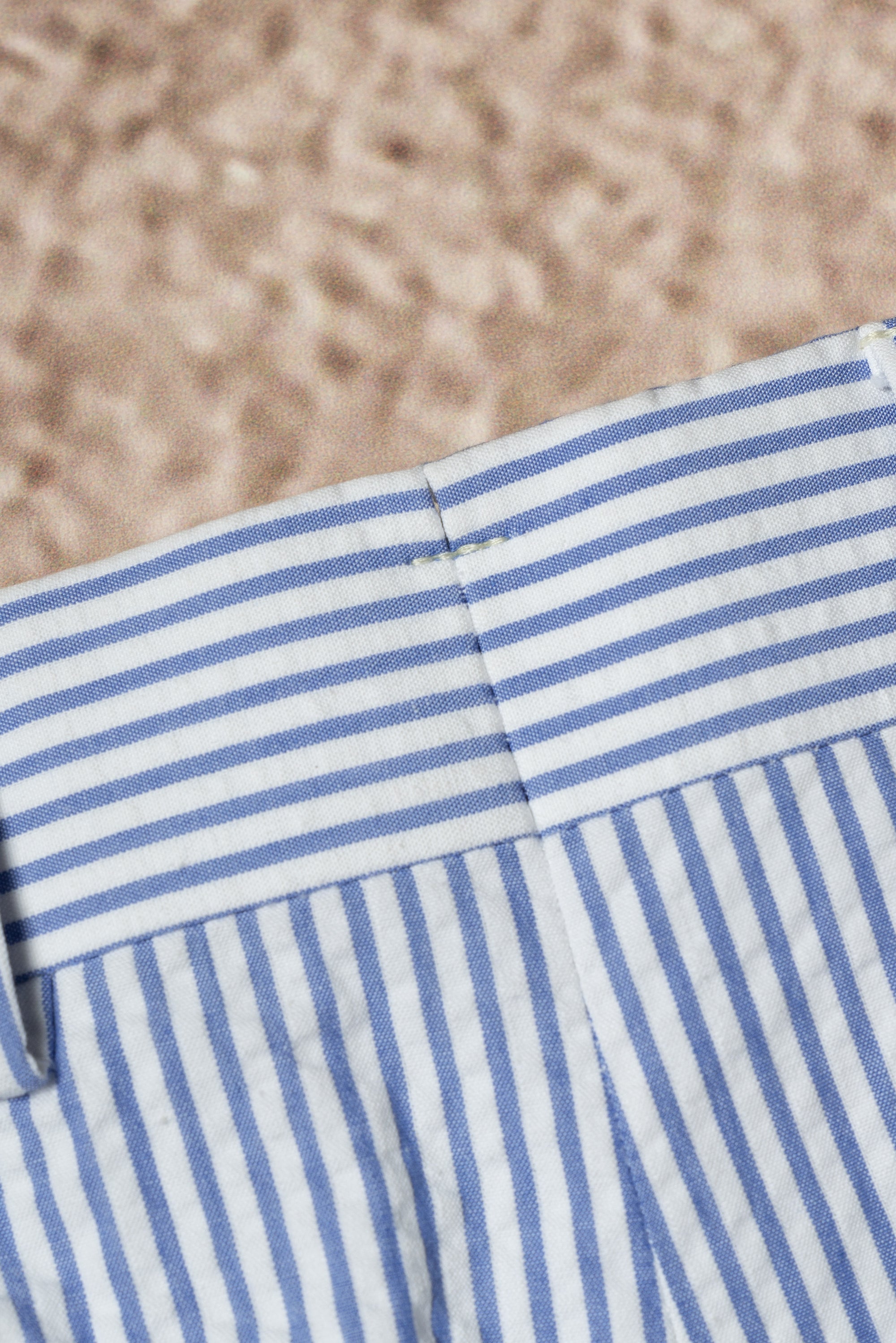 MTO Blue Stripe Seersucker Suit #63