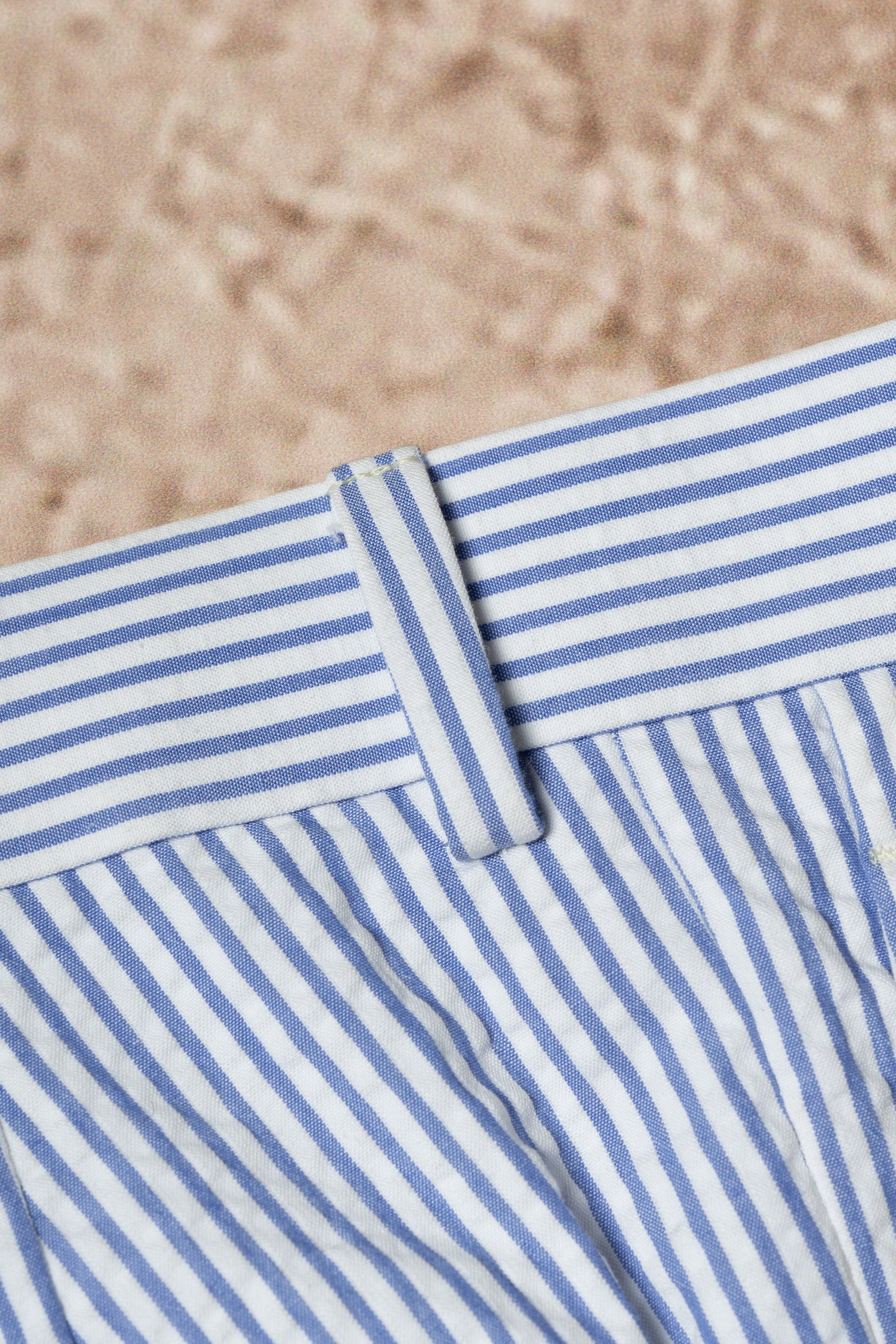 MTO Blue Stripe Seersucker Suit #63
