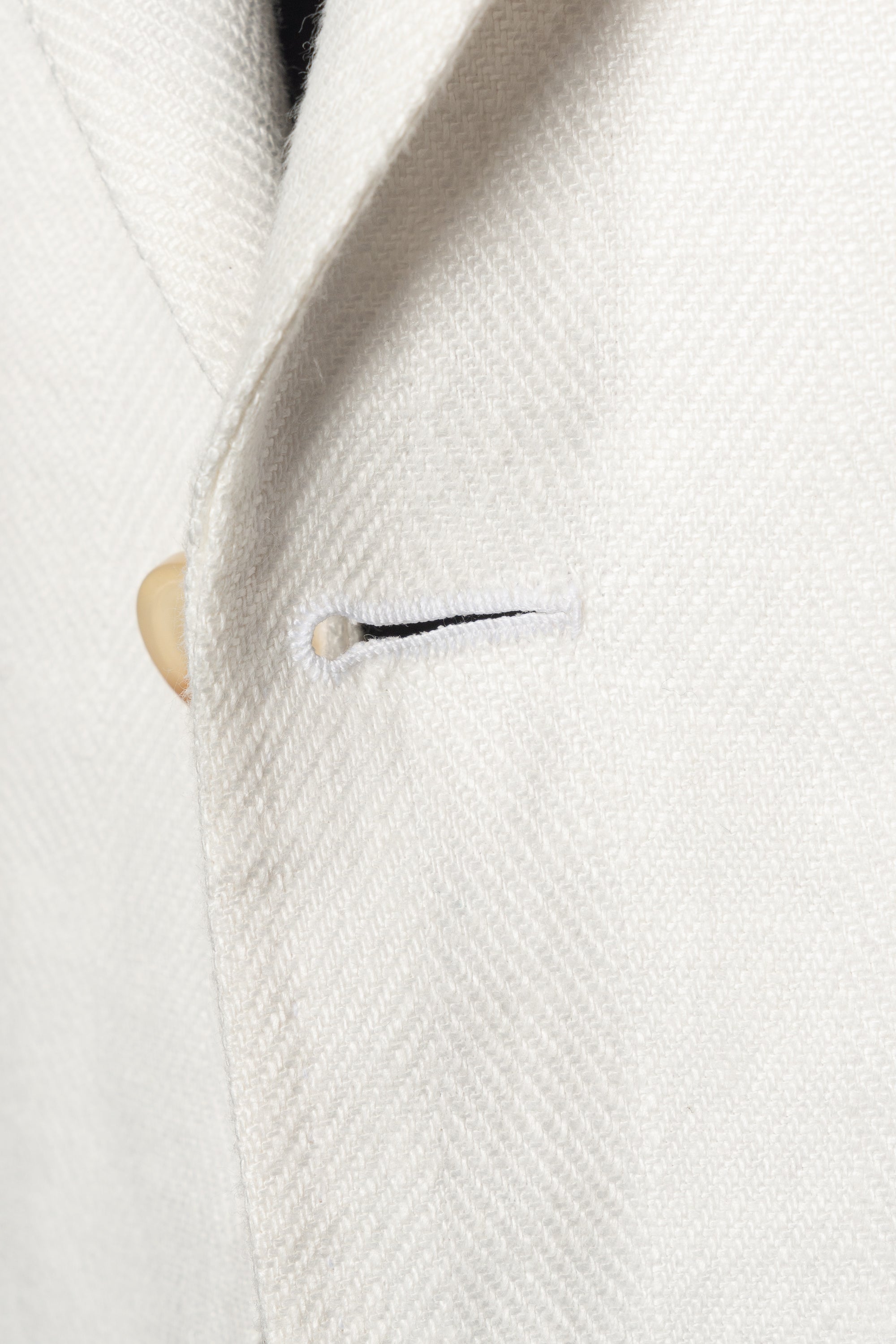 Beige Herringbone Linen Suit #150