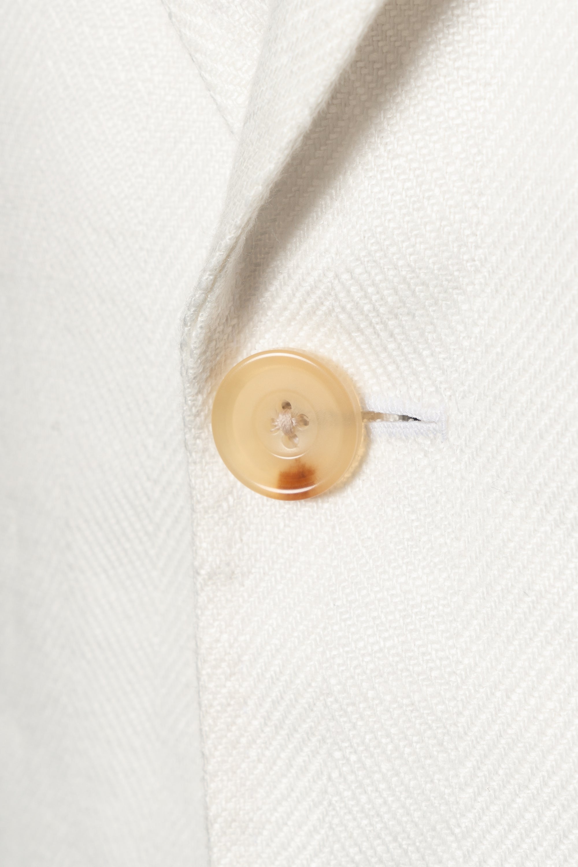 Beige Herringbone Linen Suit #150