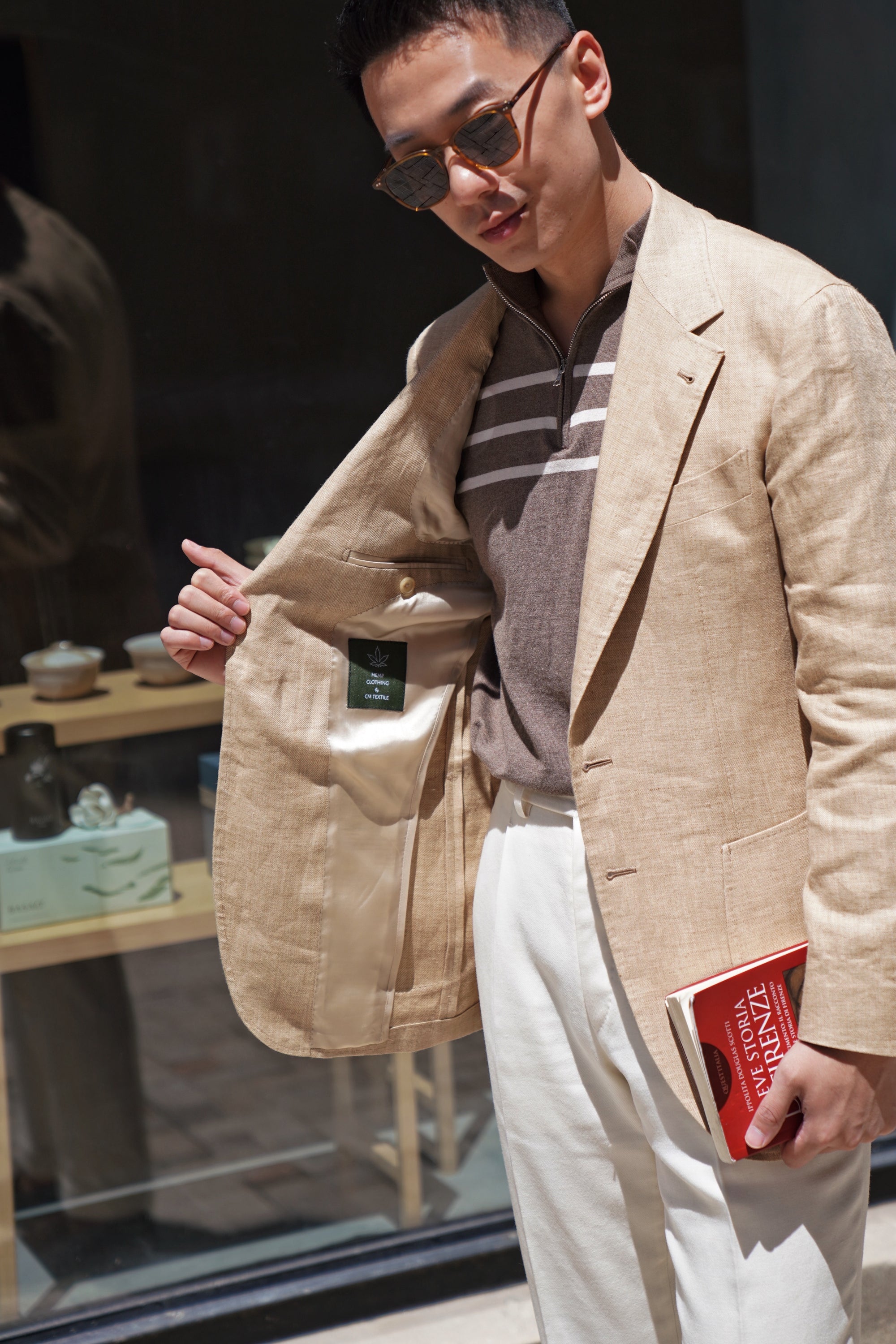 Bronze Hemp Jacket #135