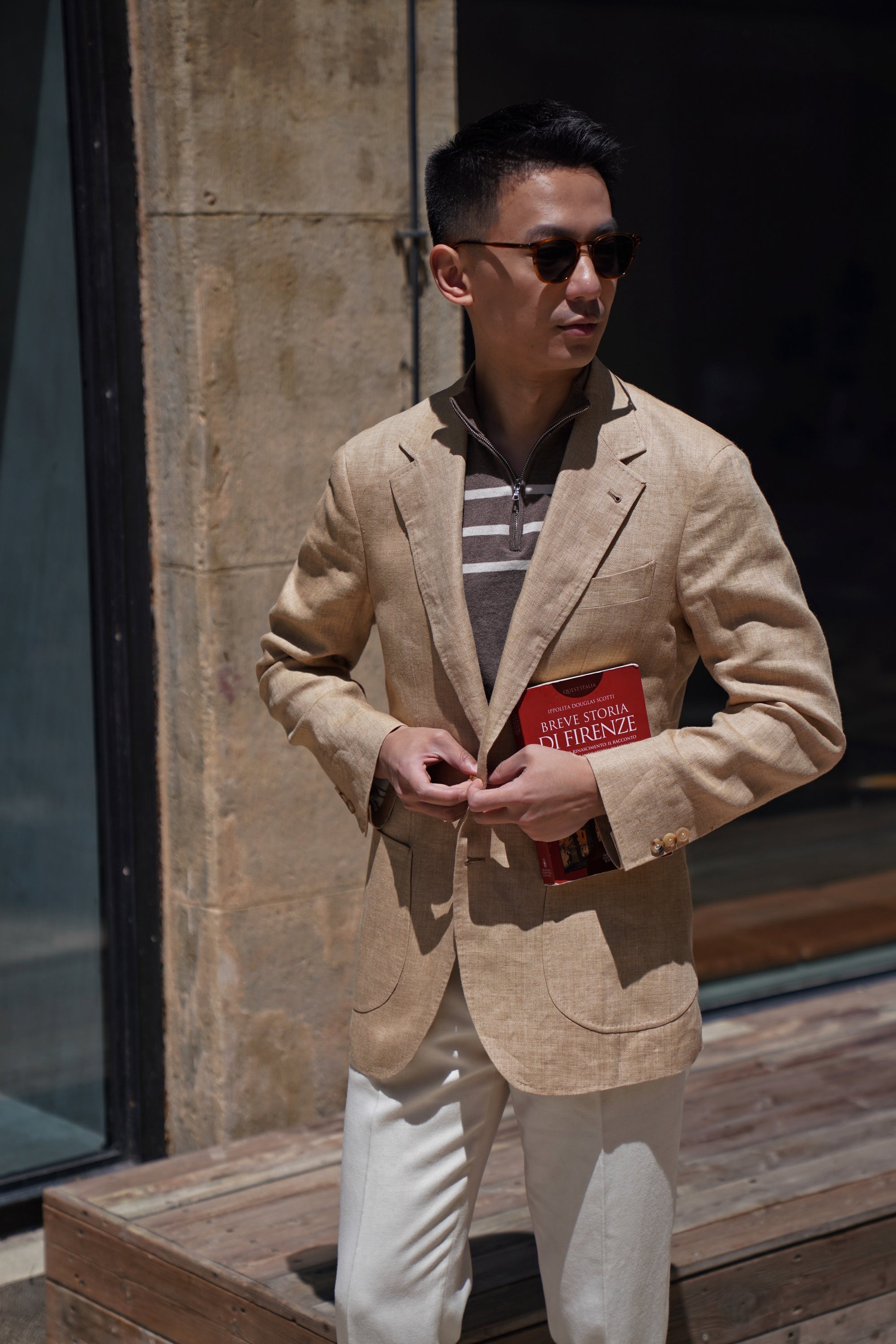 Bronze Hemp Jacket #135