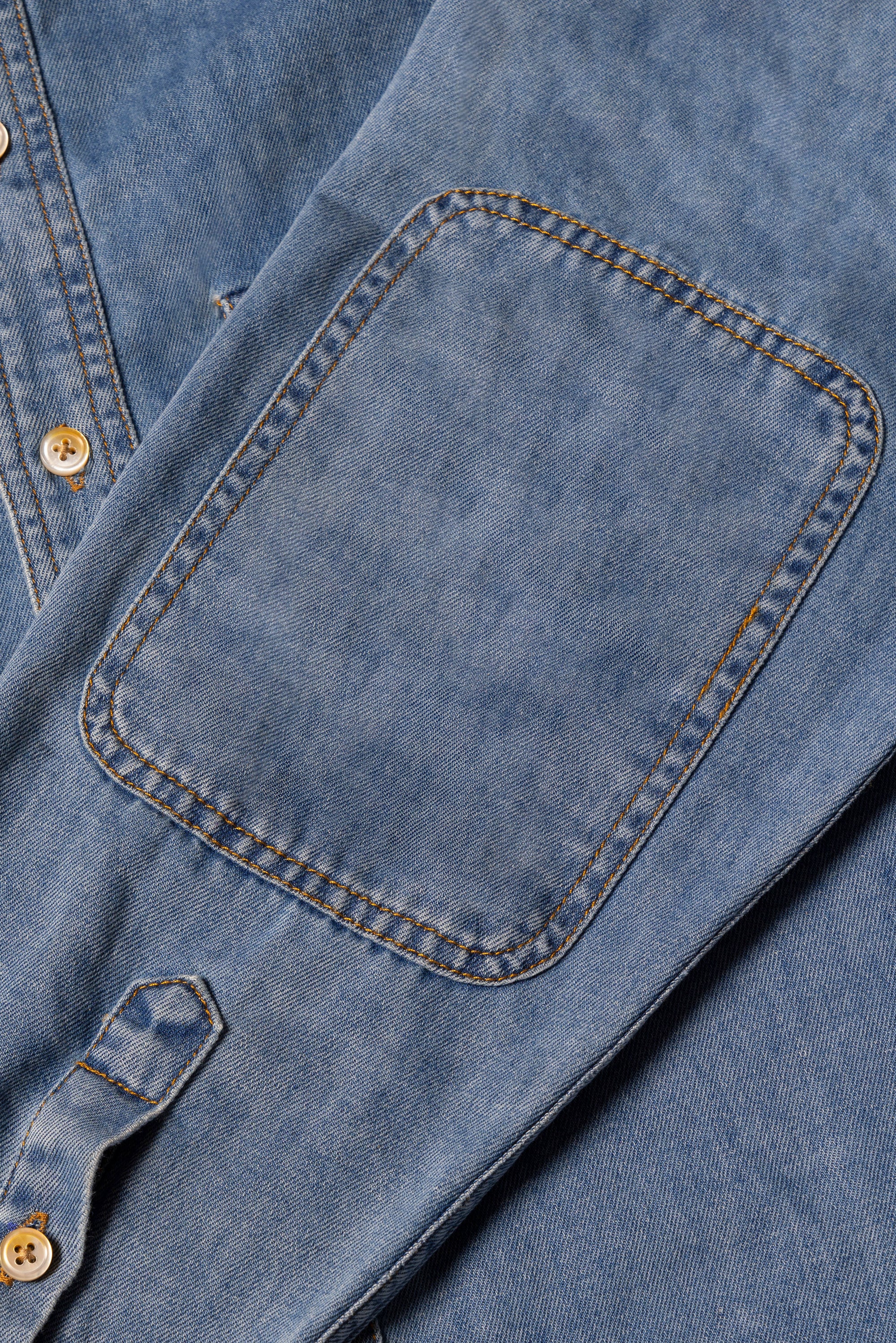 Denim Western Shirt