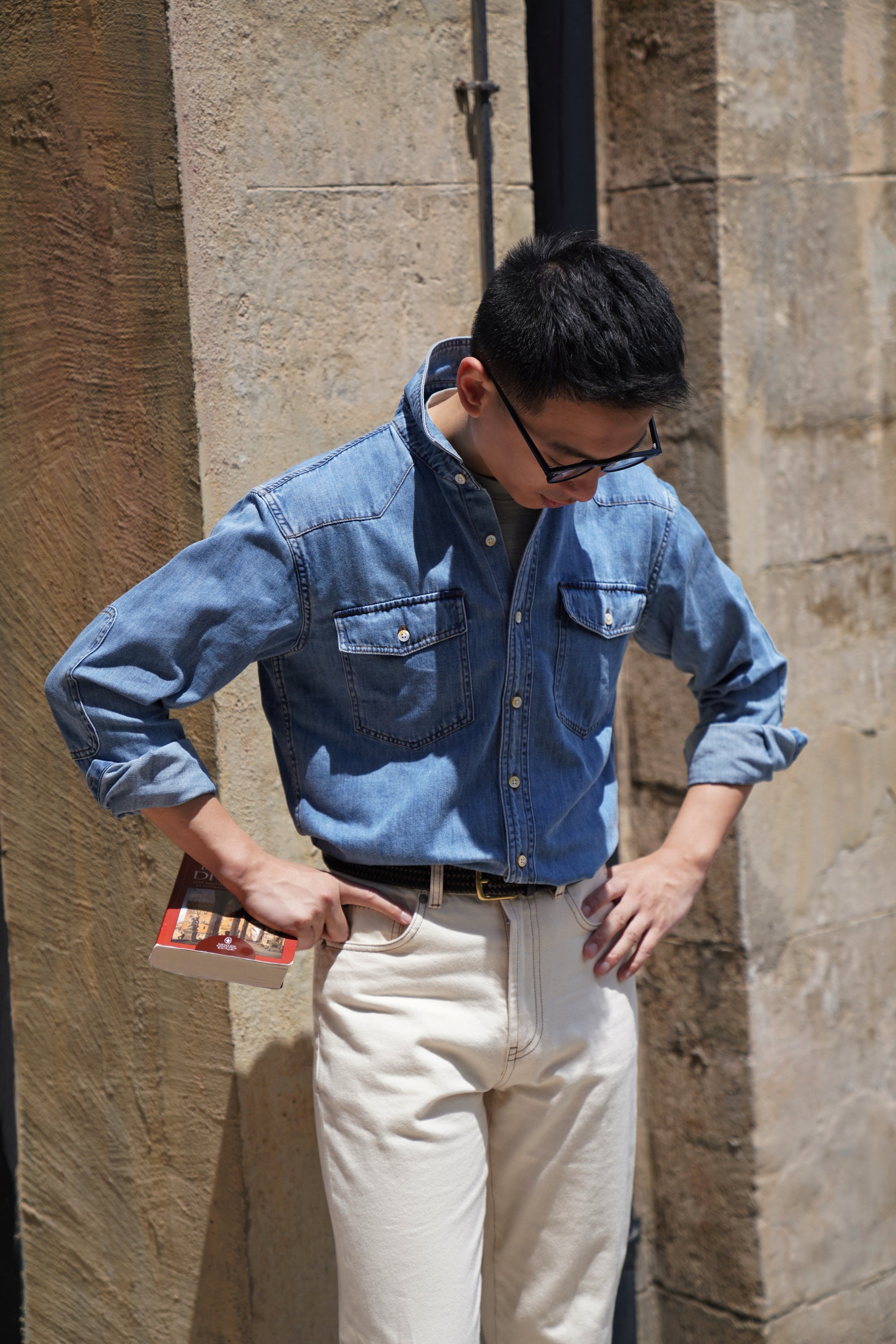 Denim Western Shirt