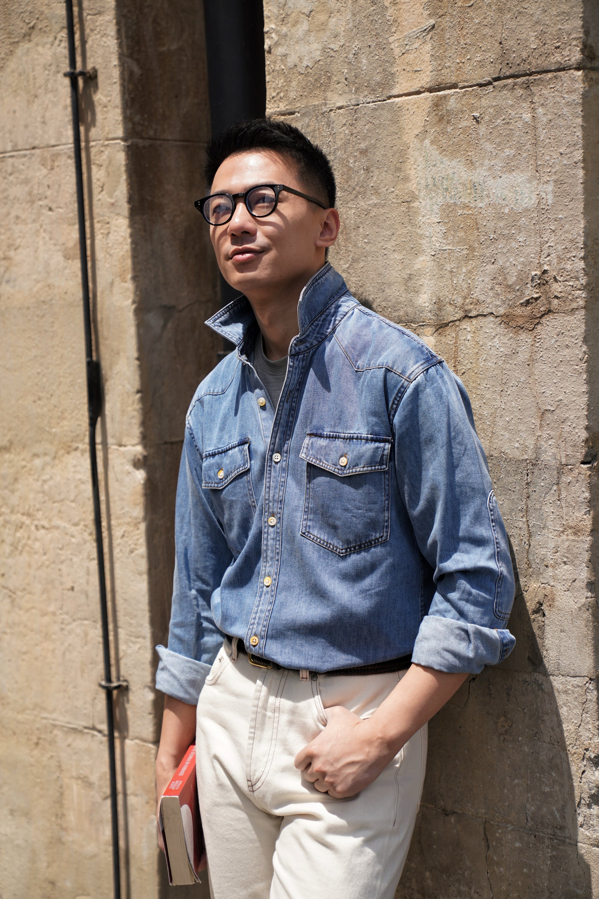 Denim Western Shirt