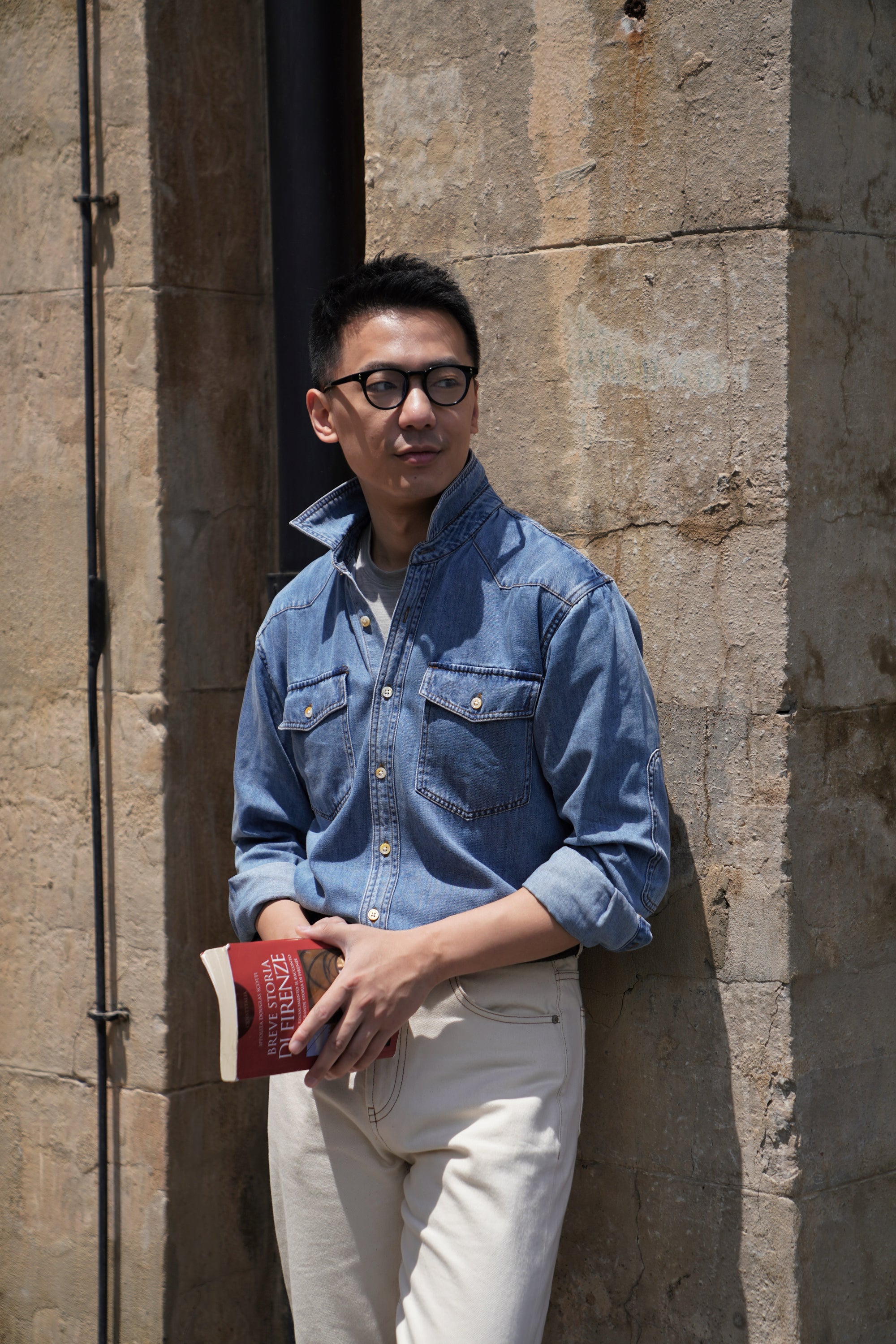 Denim Western Shirt