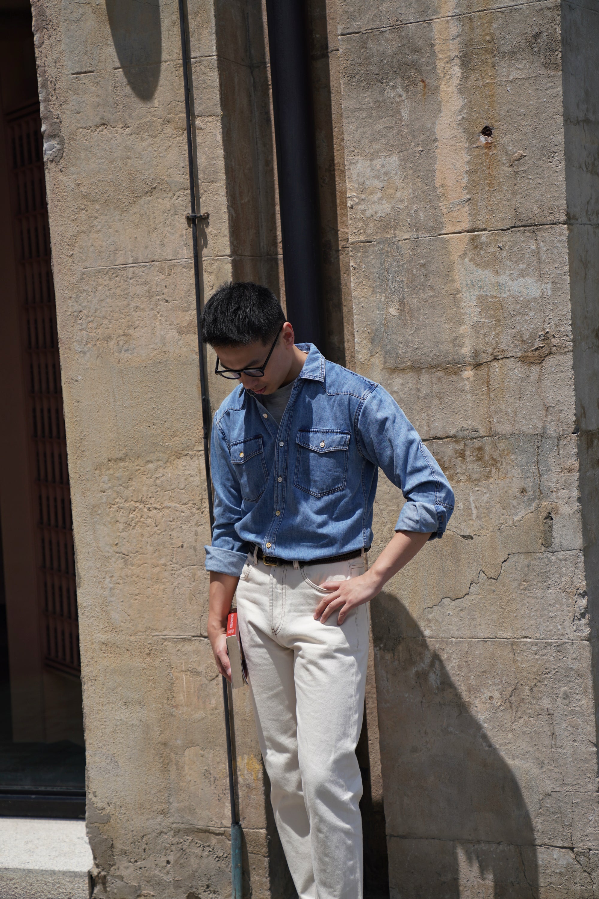 Denim Western Shirt