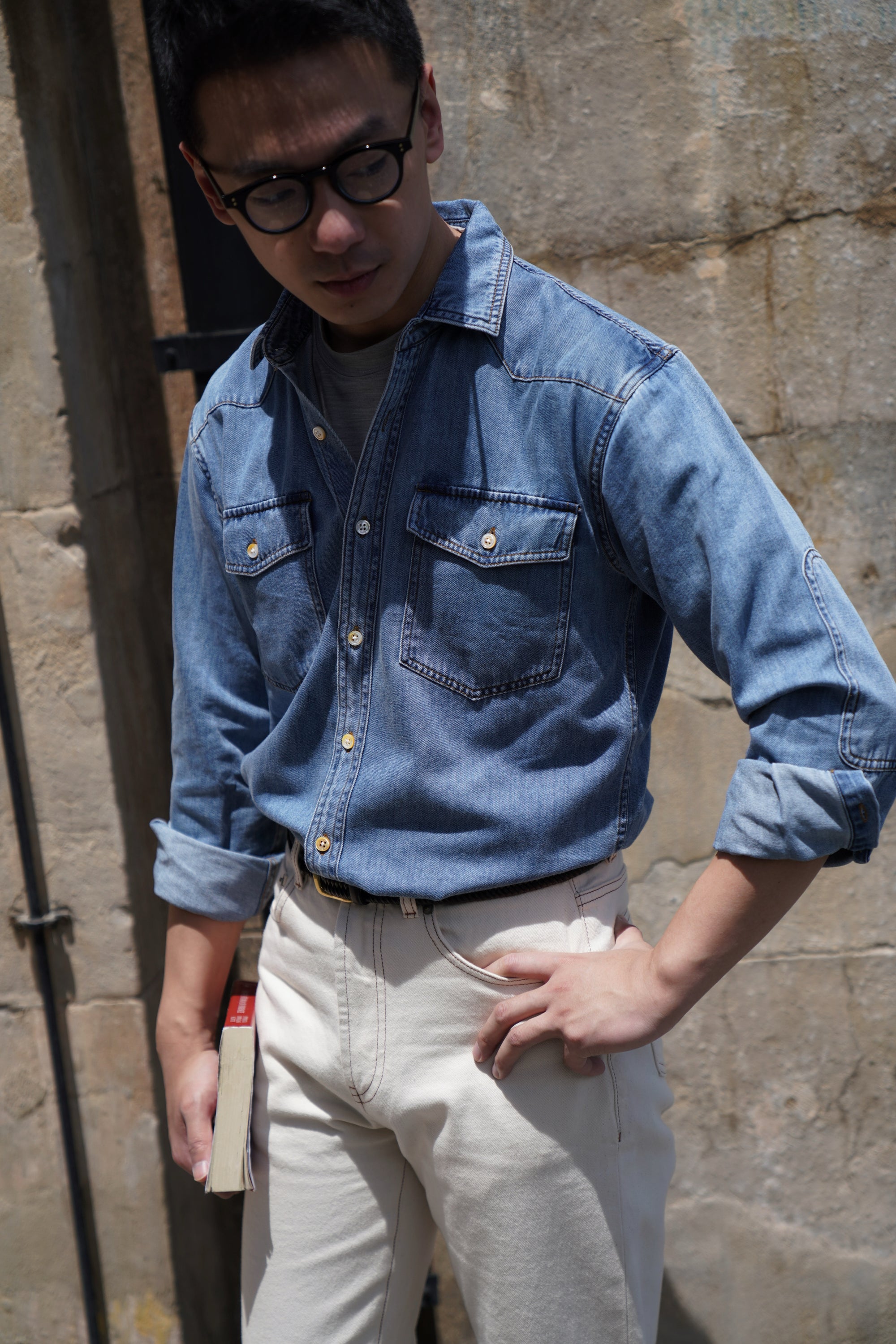 Denim Western Shirt