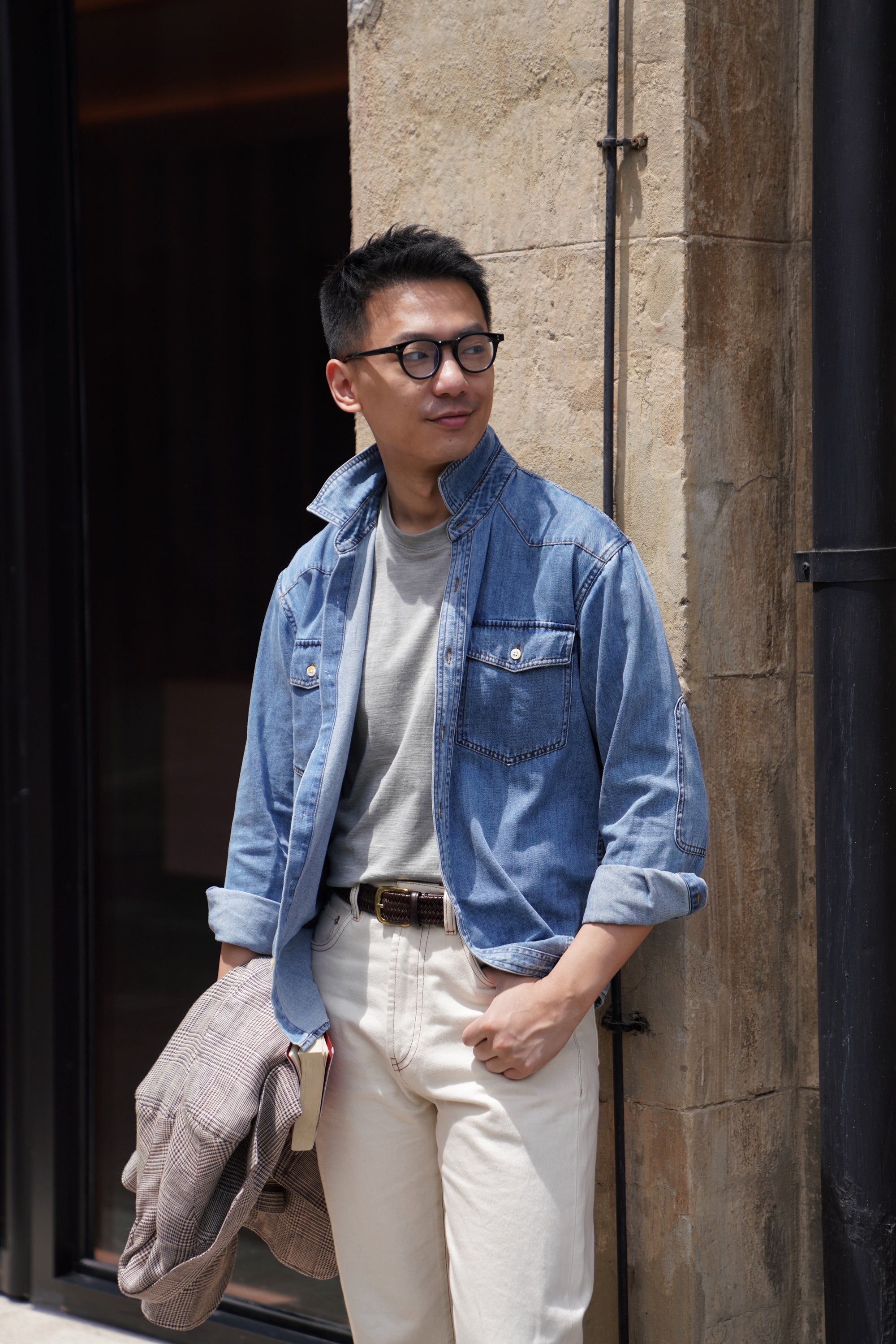 Denim Western Shirt