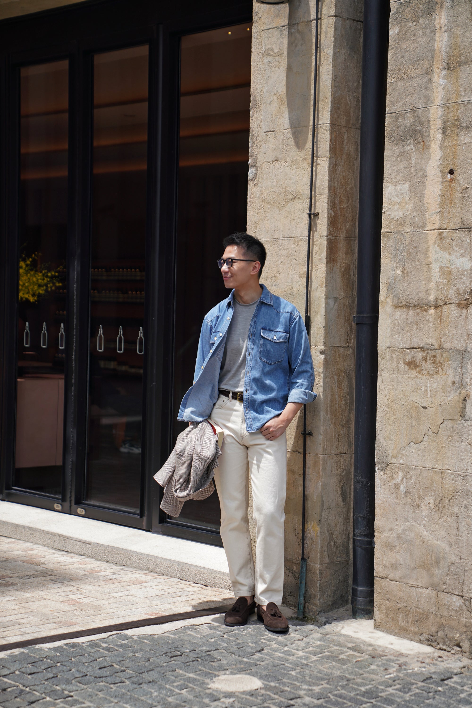 Denim Western Shirt