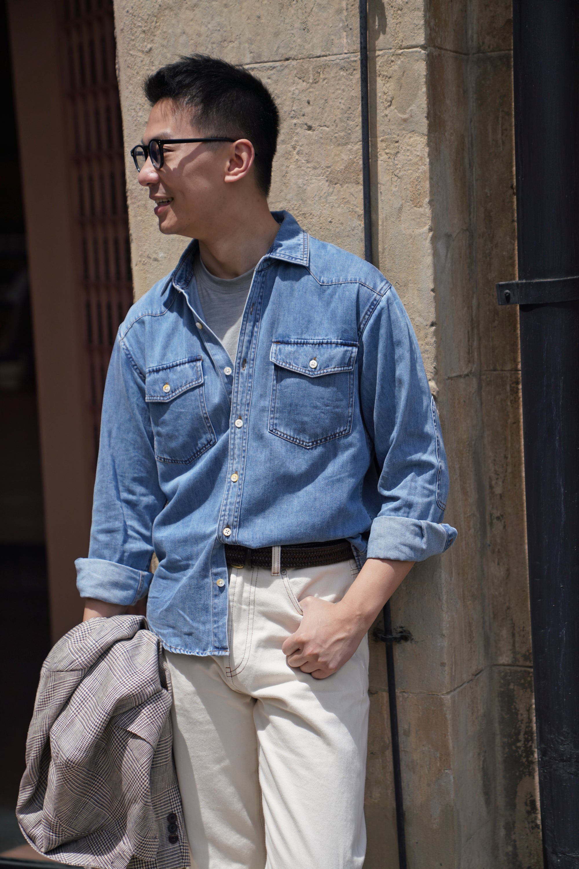 Denim Western Shirt