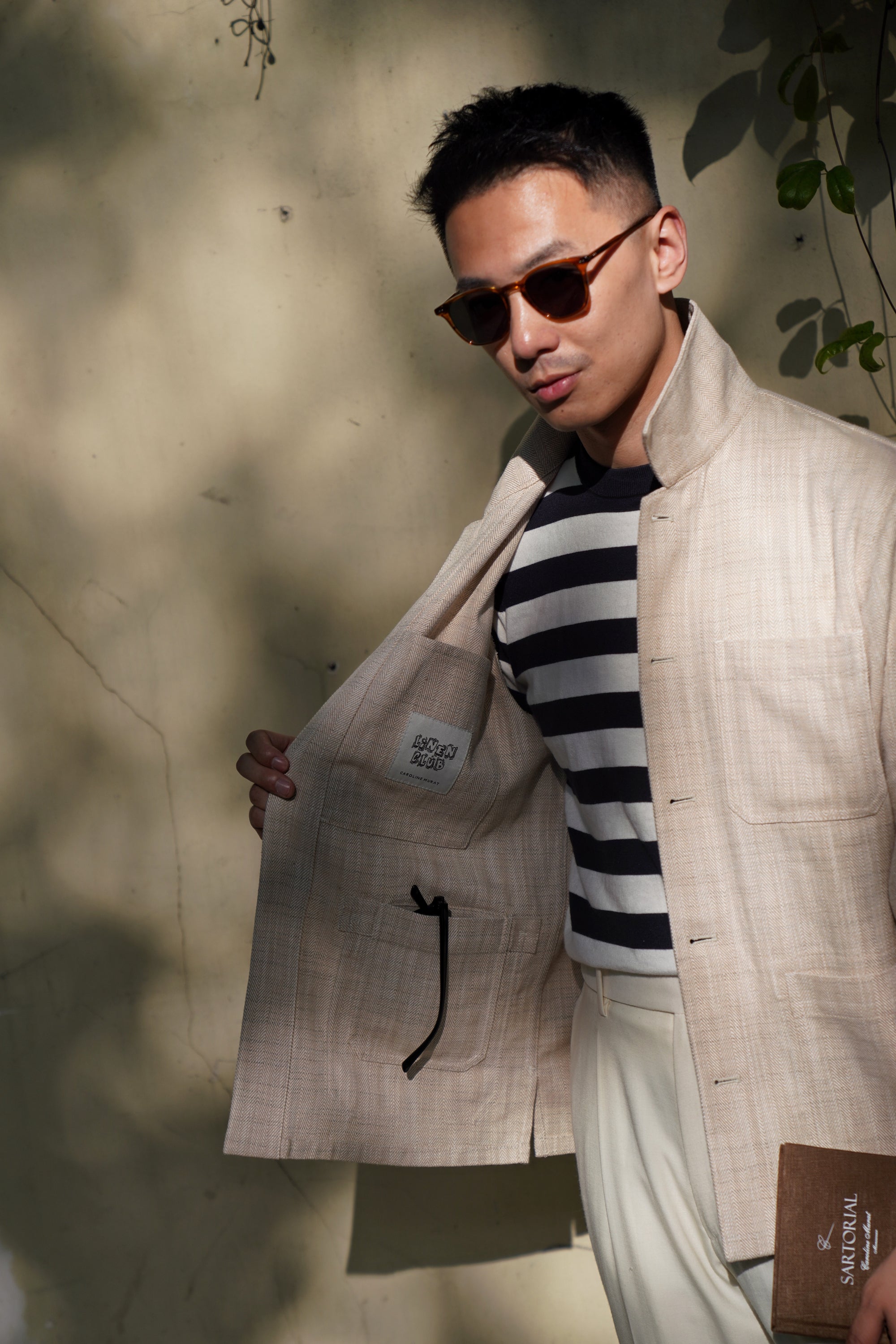 Oatmeal Linen Cotton Chore Jacket