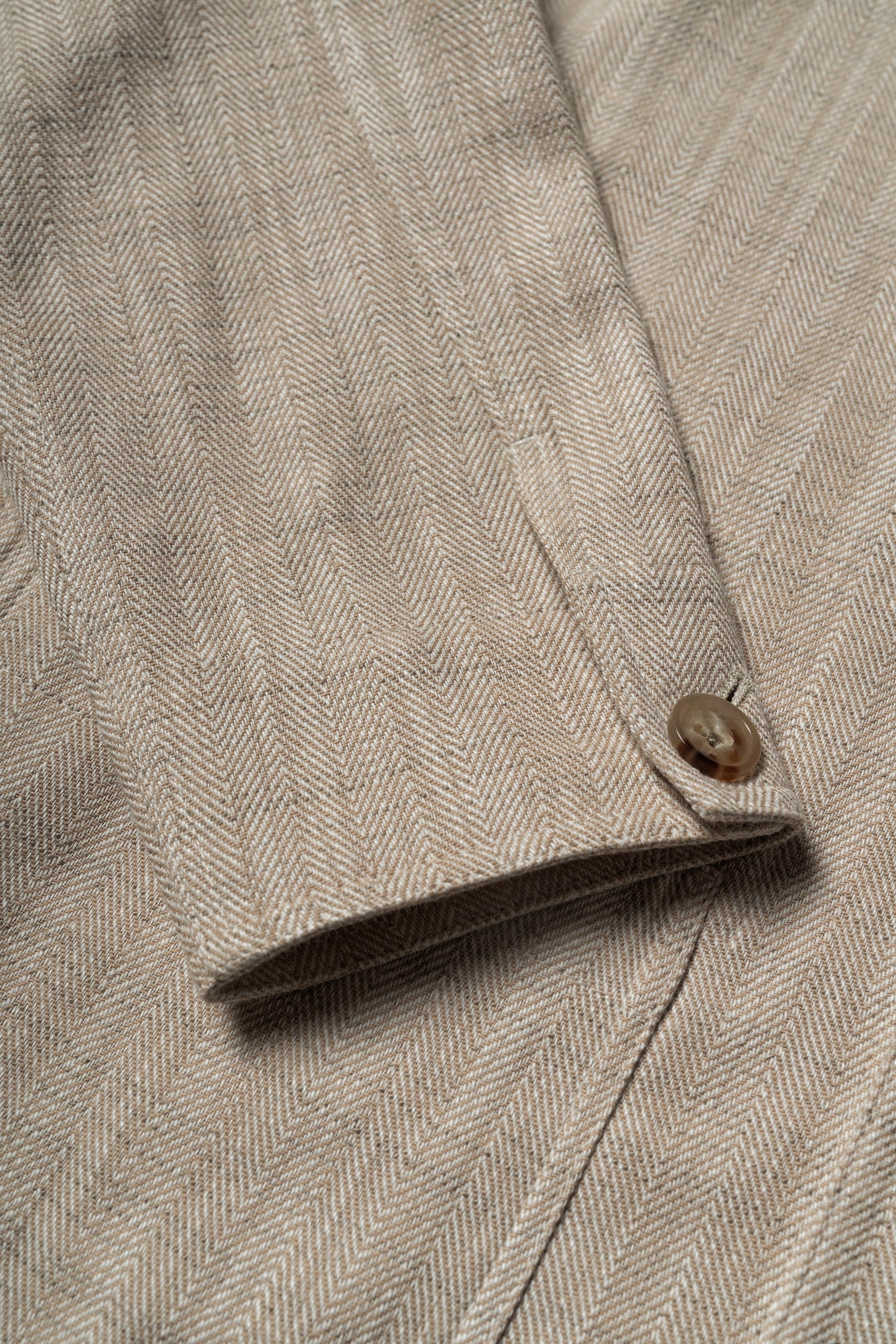 Oatmeal Linen Cotton Chore Jacket