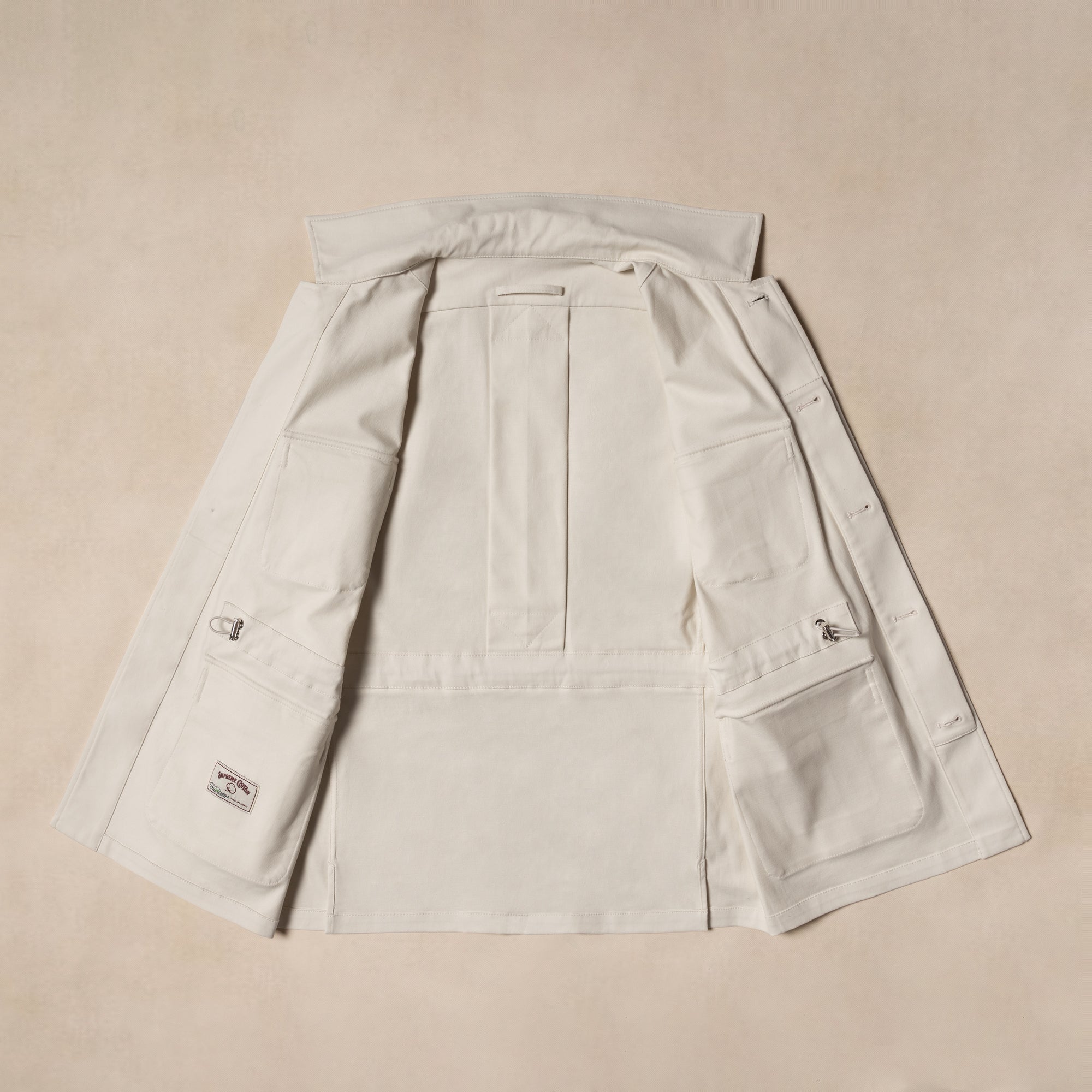 Beige Pima Cotton M42 Jacket