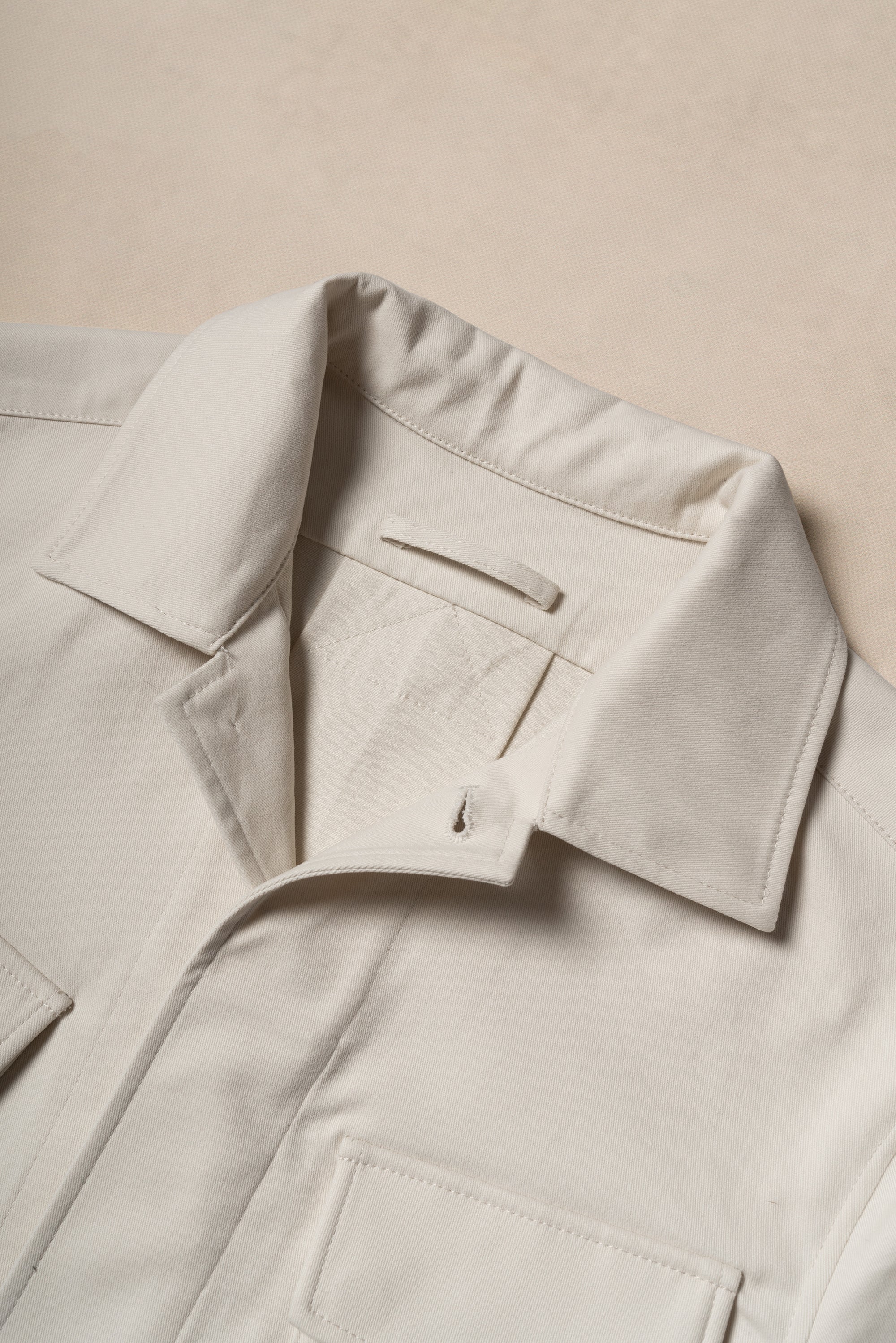 Beige Pima Cotton M42 Jacket