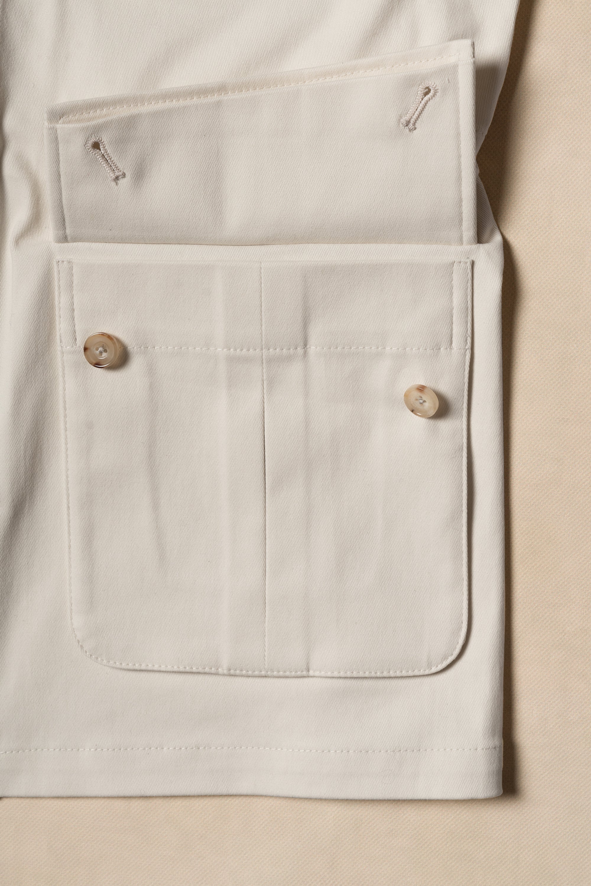 Beige Pima Cotton M42 Jacket