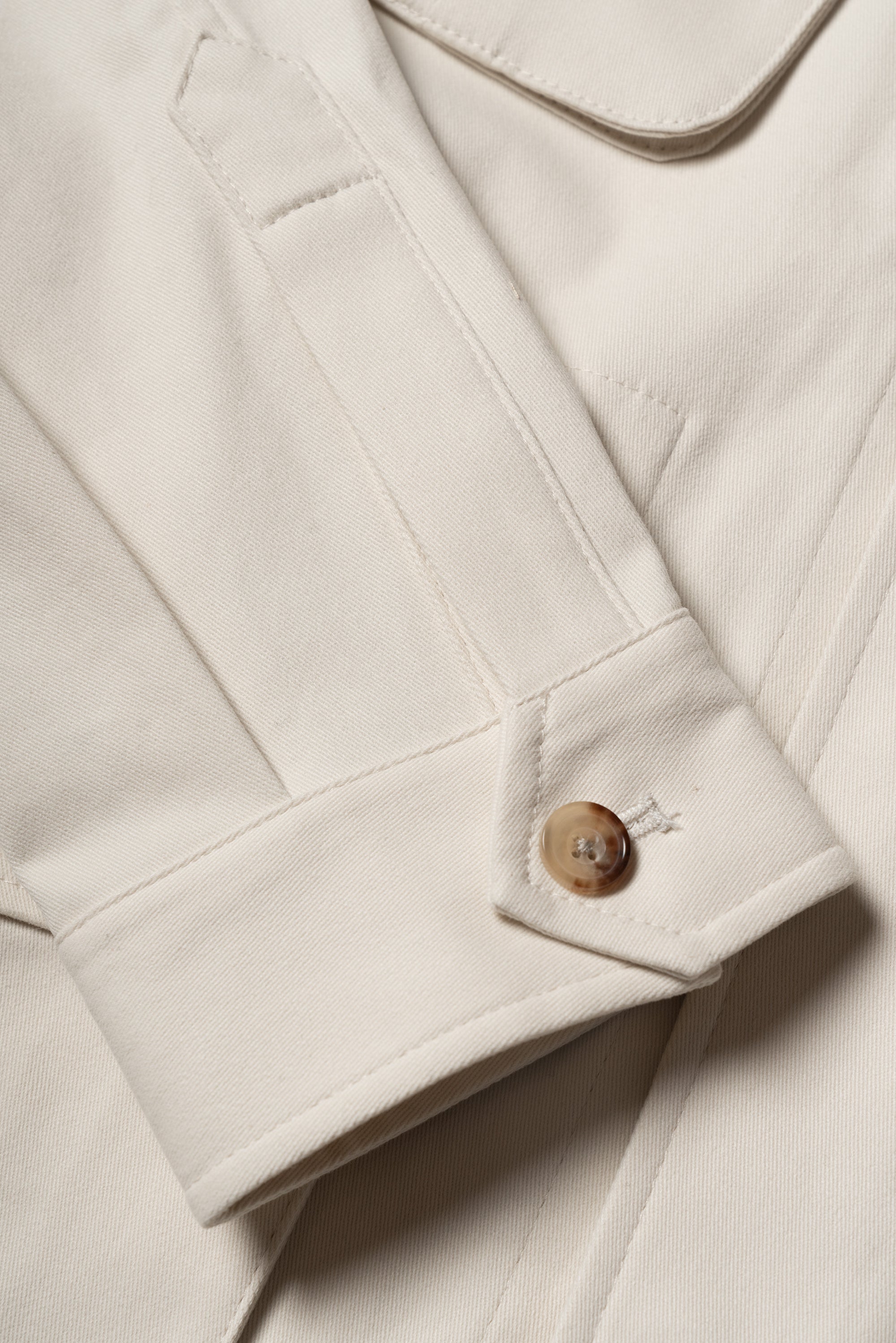 Beige Pima Cotton M42 Jacket