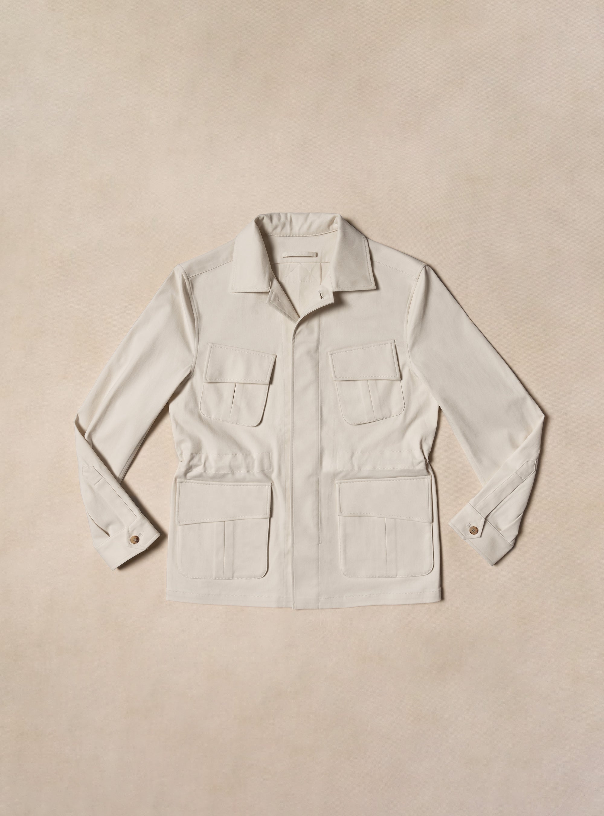 Beige Pima Cotton M42 Jacket