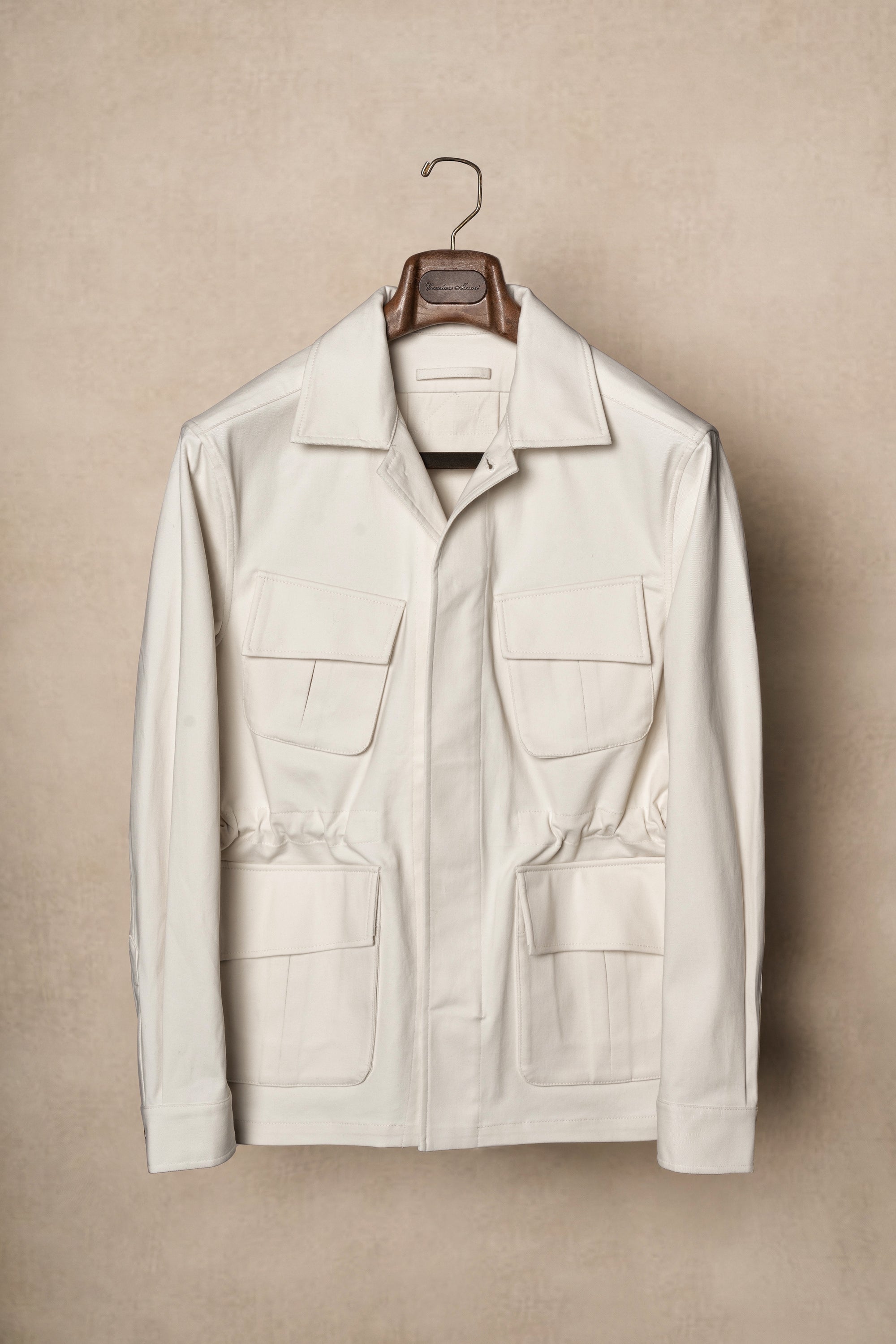Beige Pima Cotton M42 Jacket