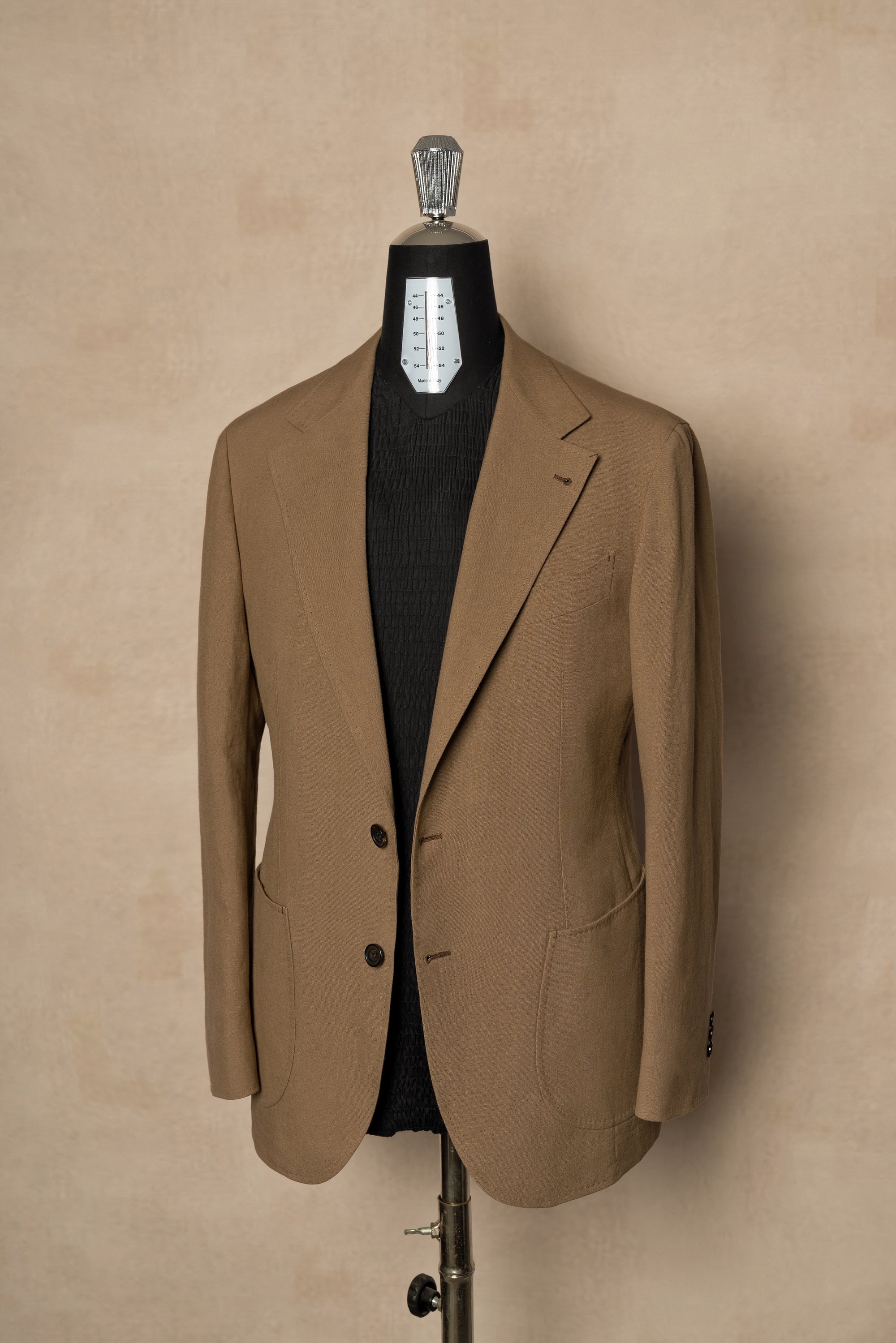 MTO Clay Yellow Linen Jacket
