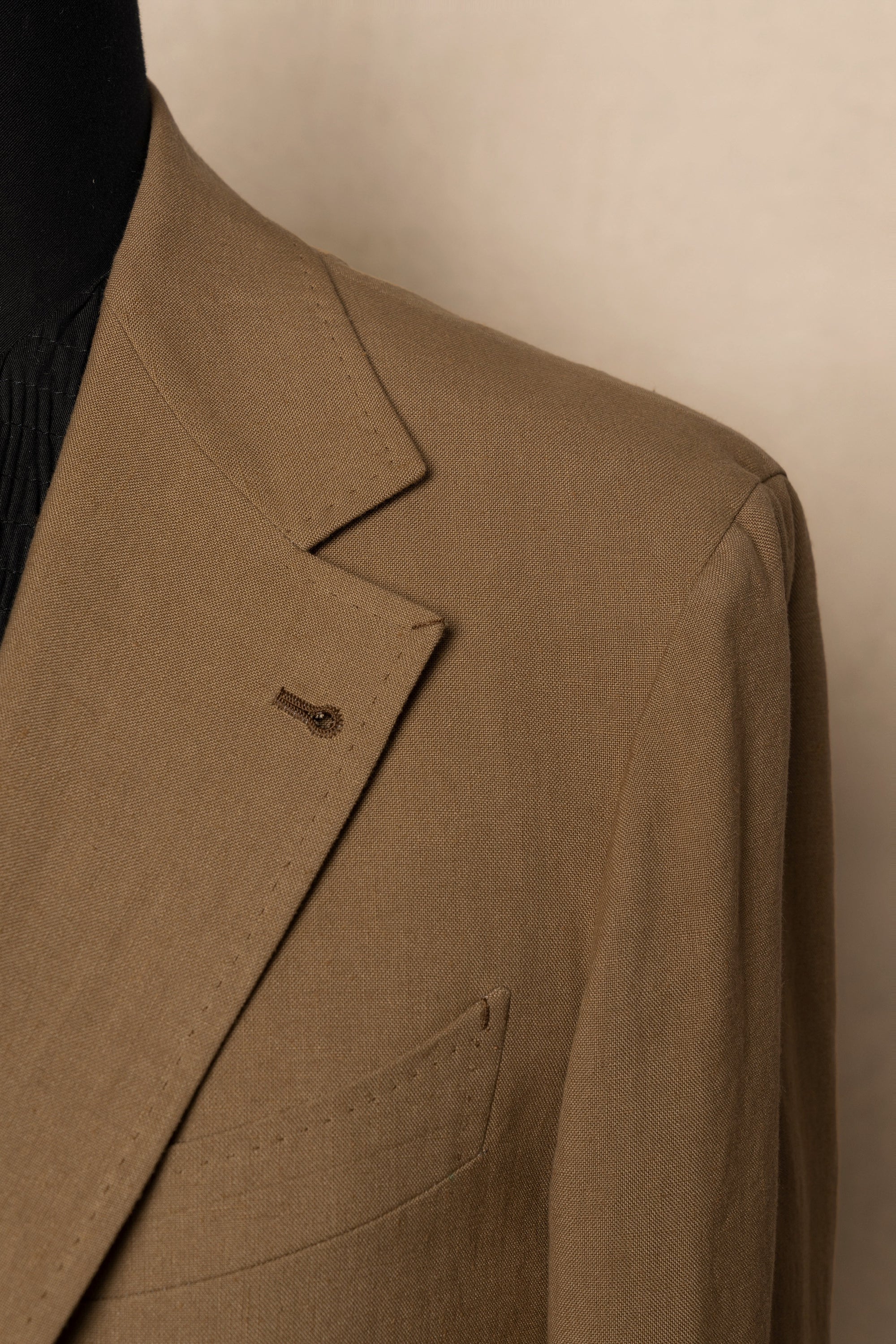 MTO Clay Yellow Linen Jacket