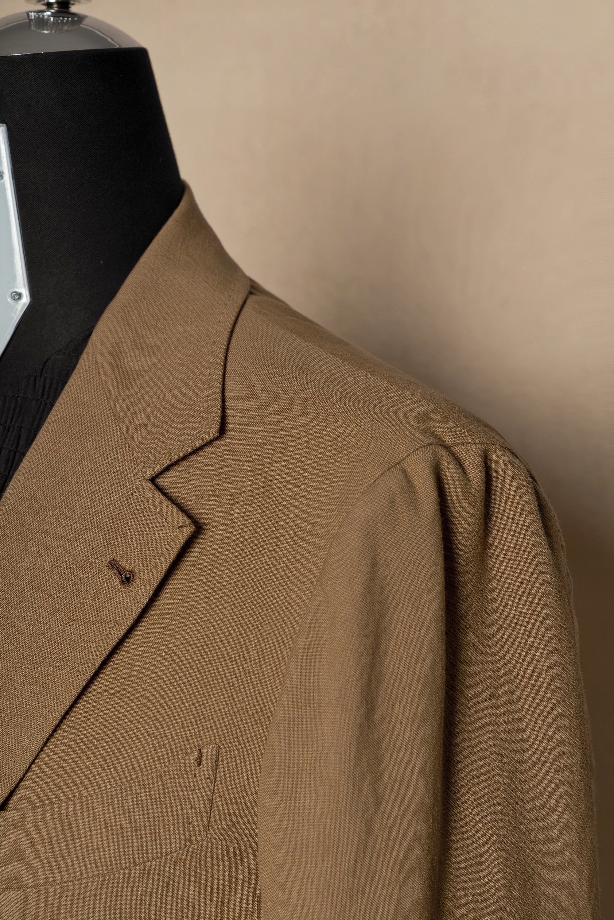 MTO Clay Yellow Linen Jacket
