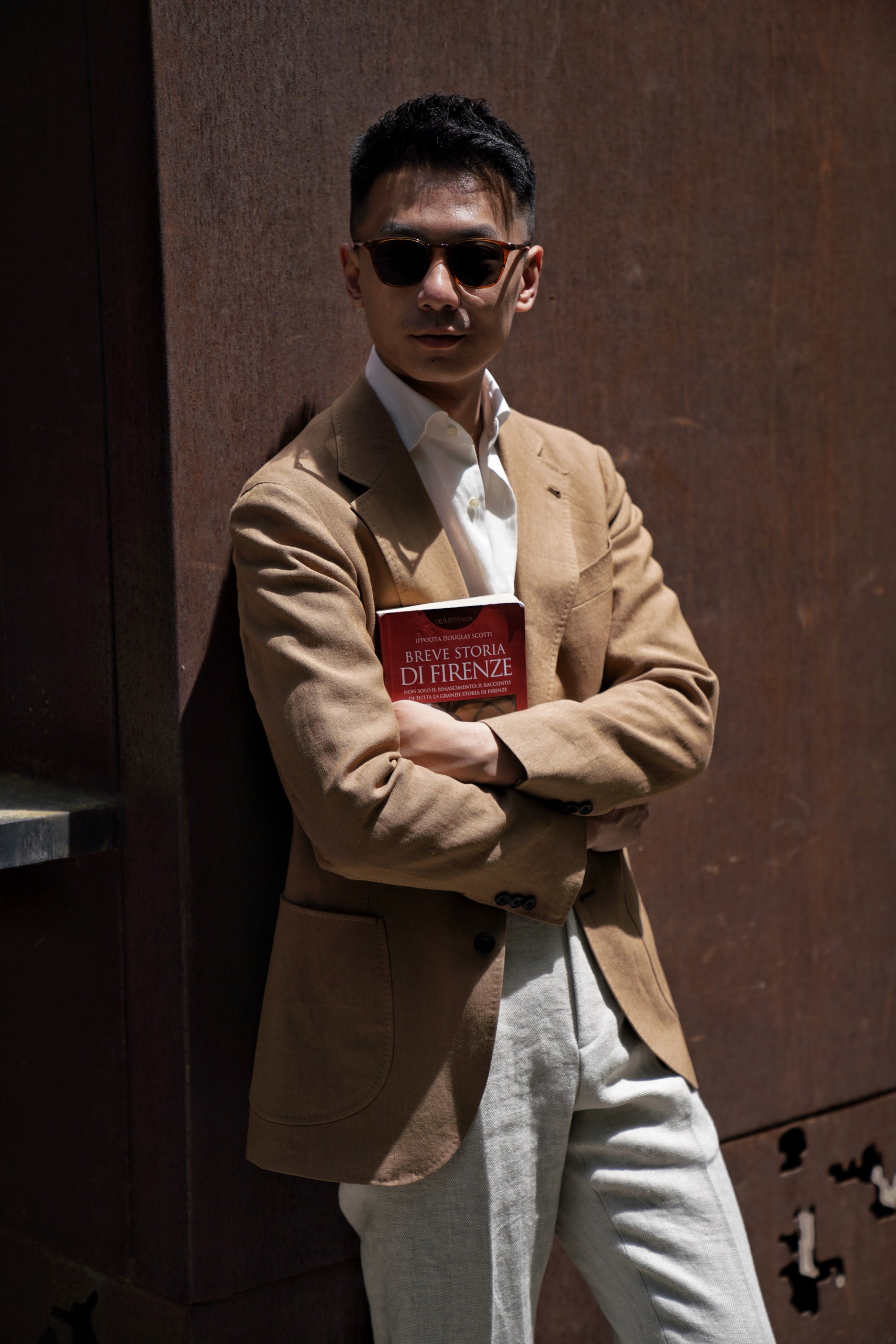 MTO Clay Yellow Linen Jacket