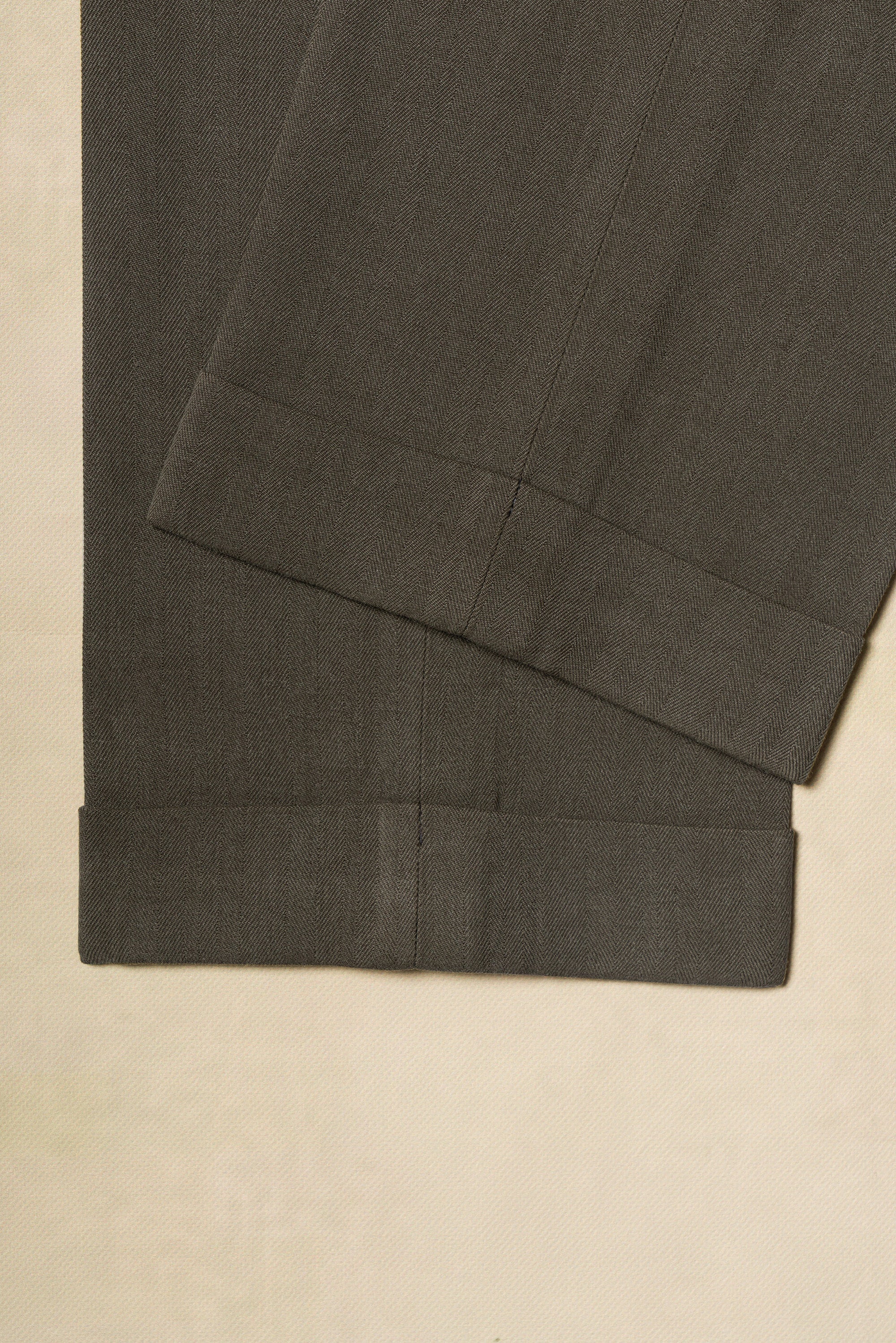 Moss Silk Drawstring Trousers