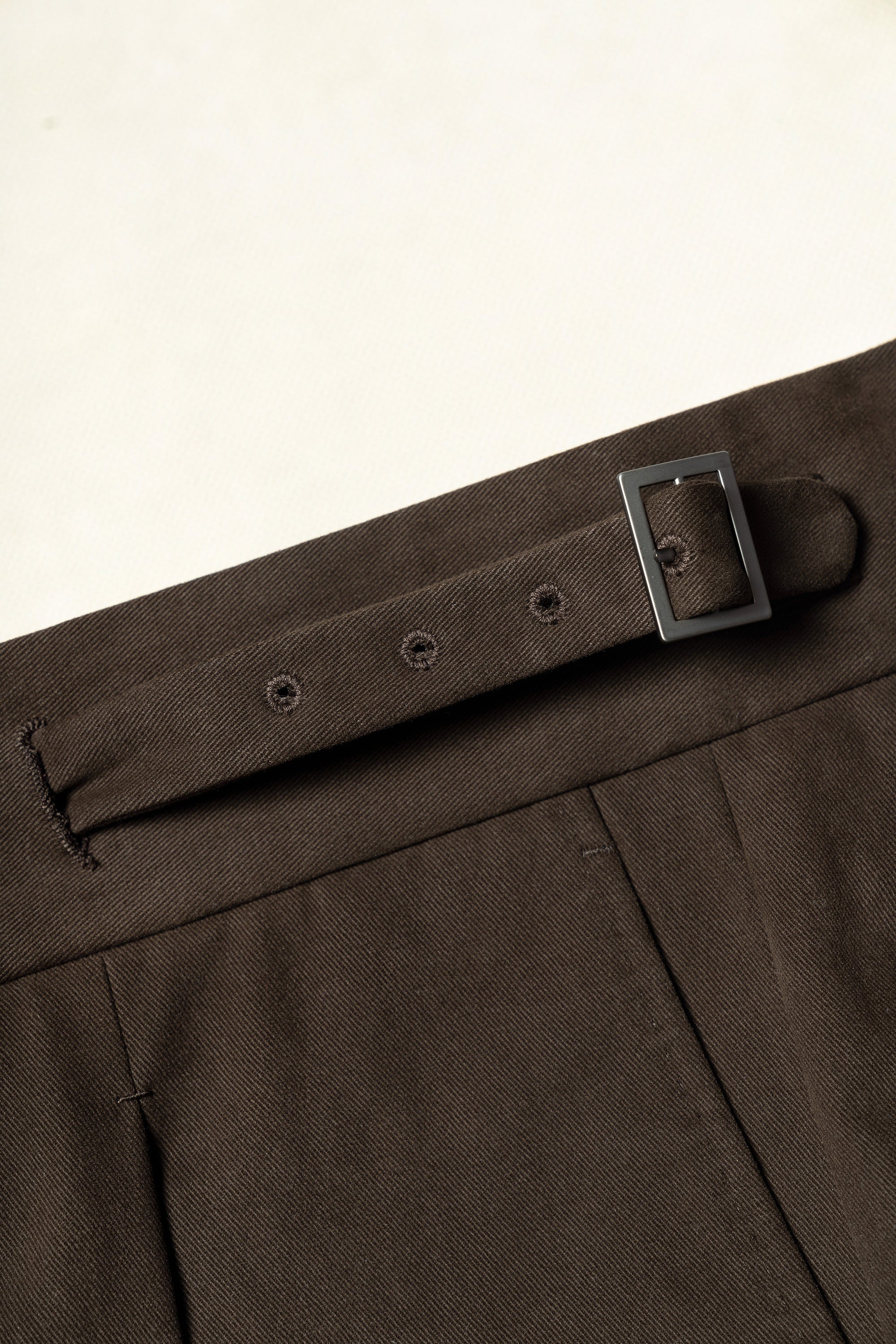 Chocolate Cotton Gurkha Shorts