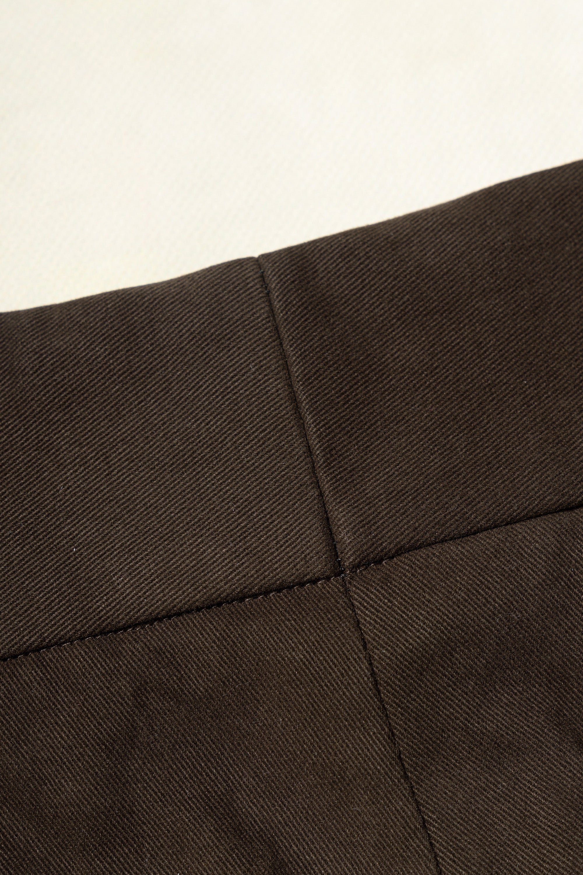 Chocolate Cotton Gurkha Shorts