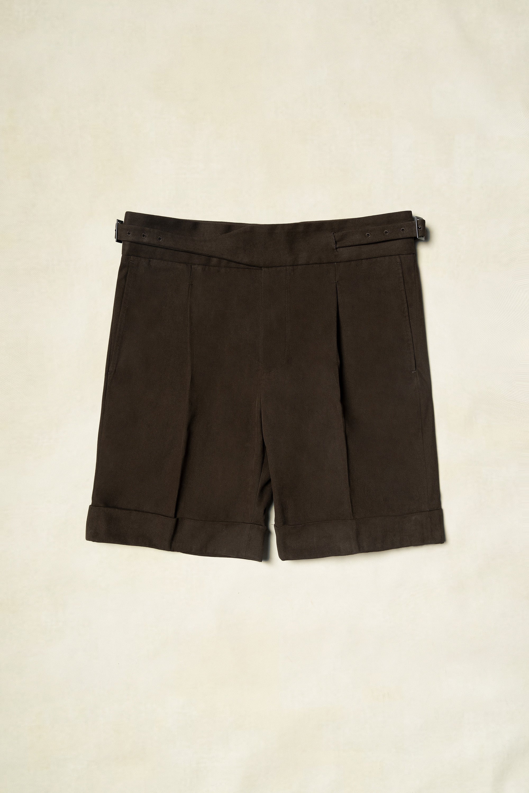 Chocolate Cotton Gurkha Shorts