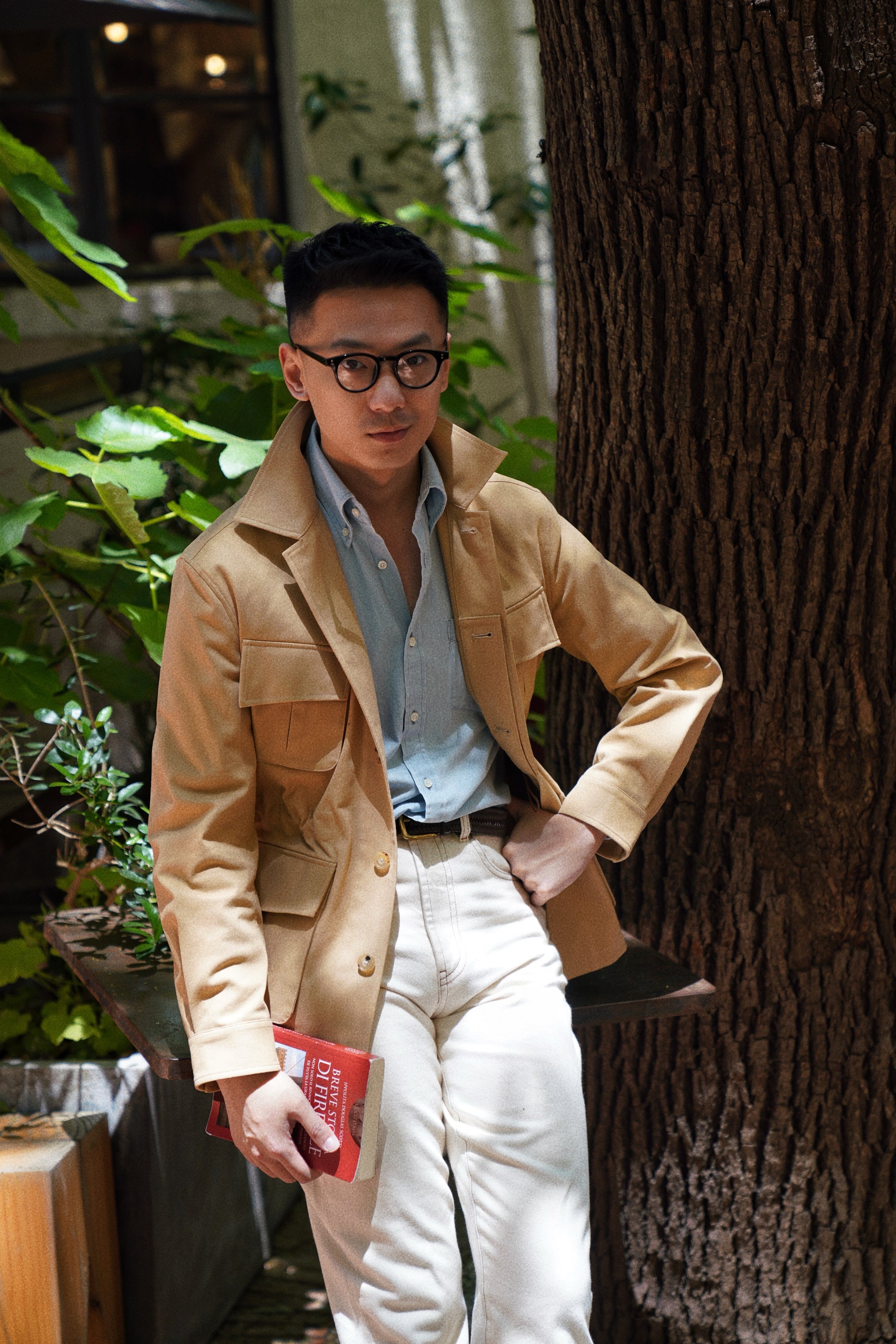 Khaki Pima Cotton M42 Jacket
