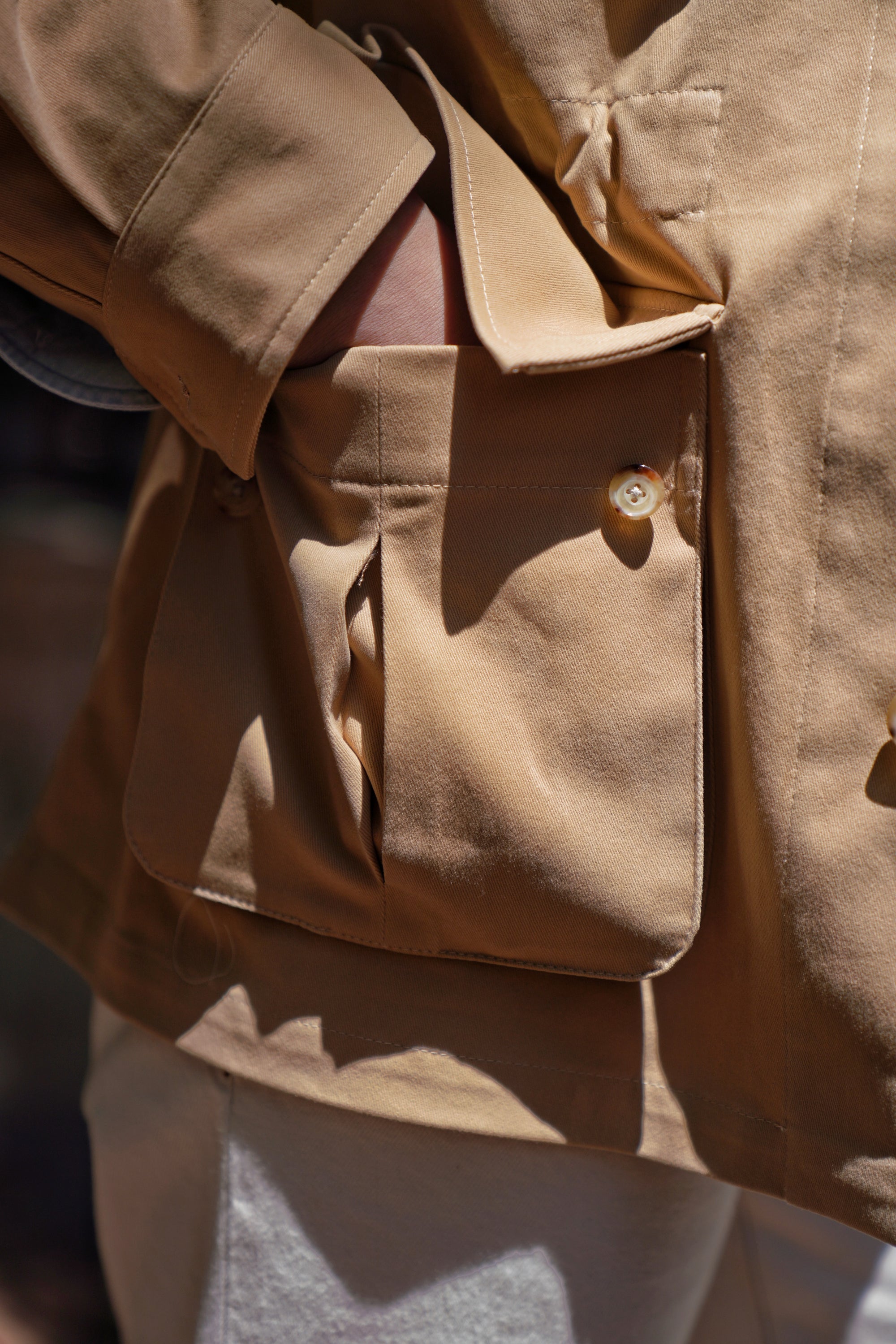 Khaki Pima Cotton M42 Jacket