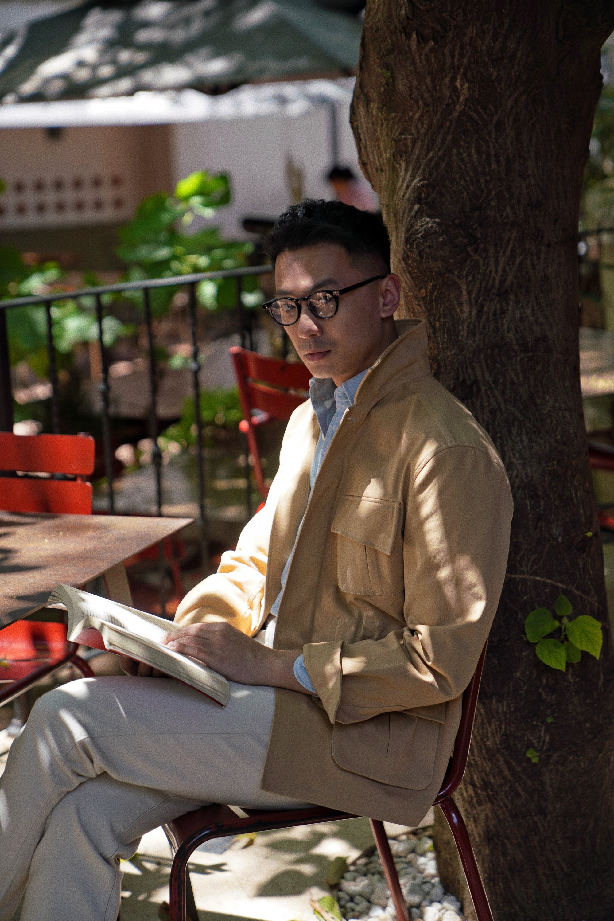 Khaki Pima Cotton M42 Jacket