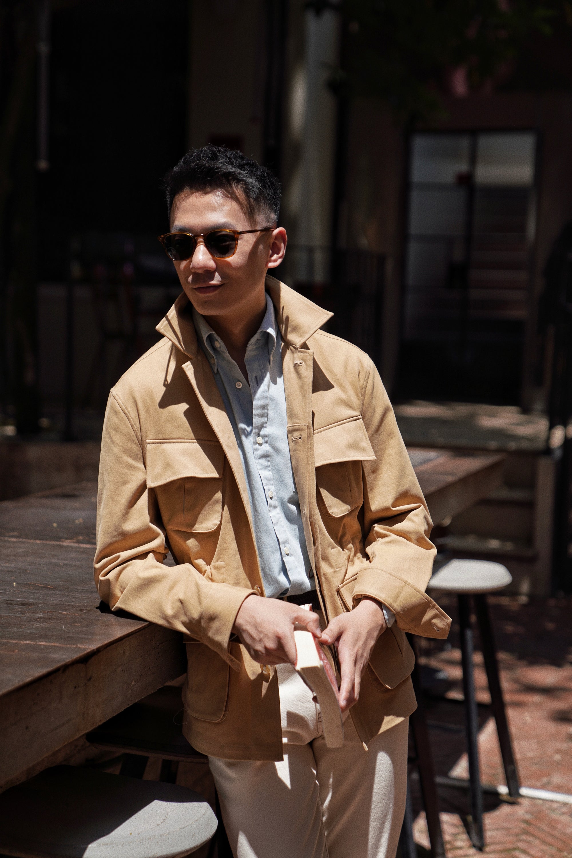 Khaki Pima Cotton M42 Jacket