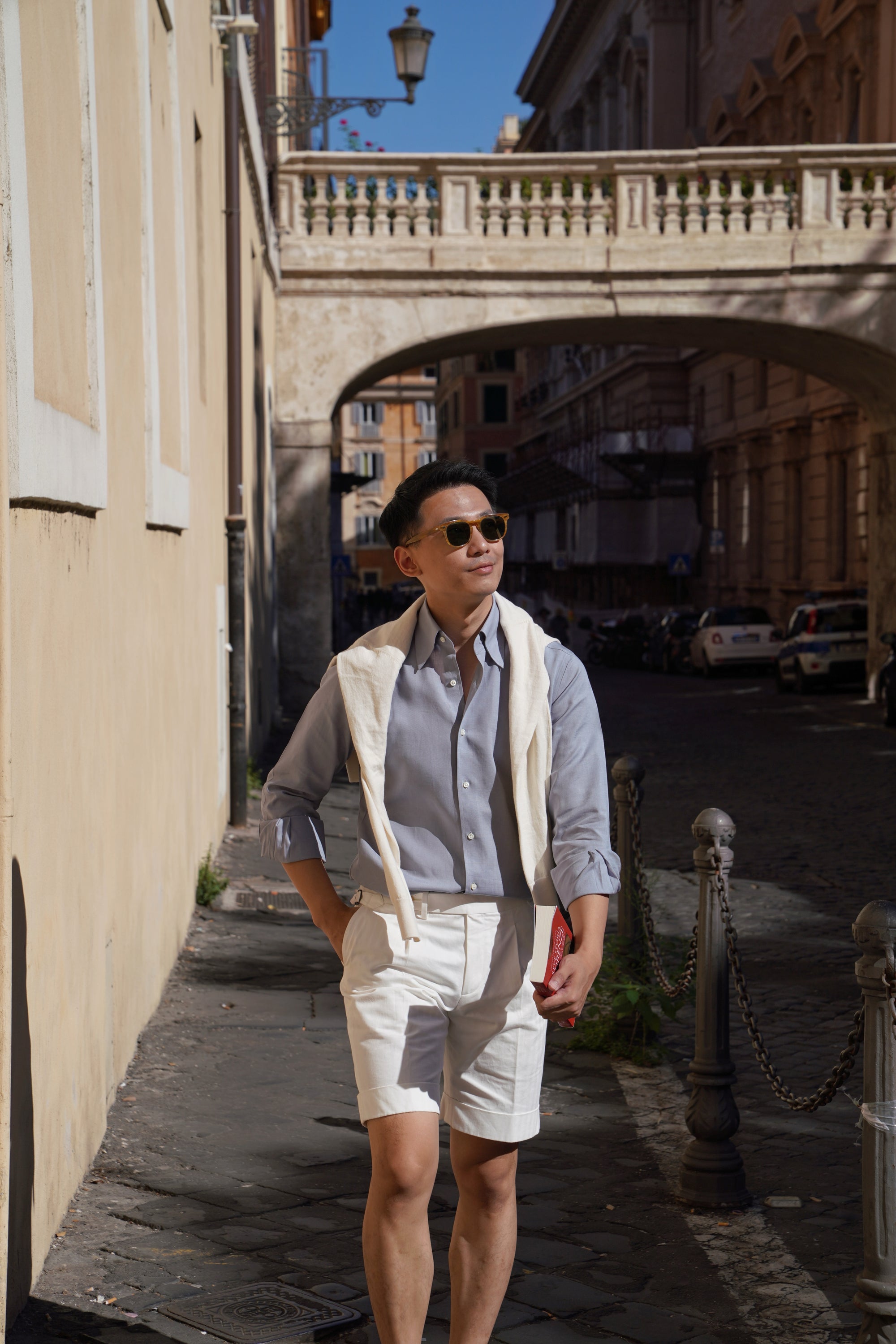 MTO Graphite Grey Tencel Shirt