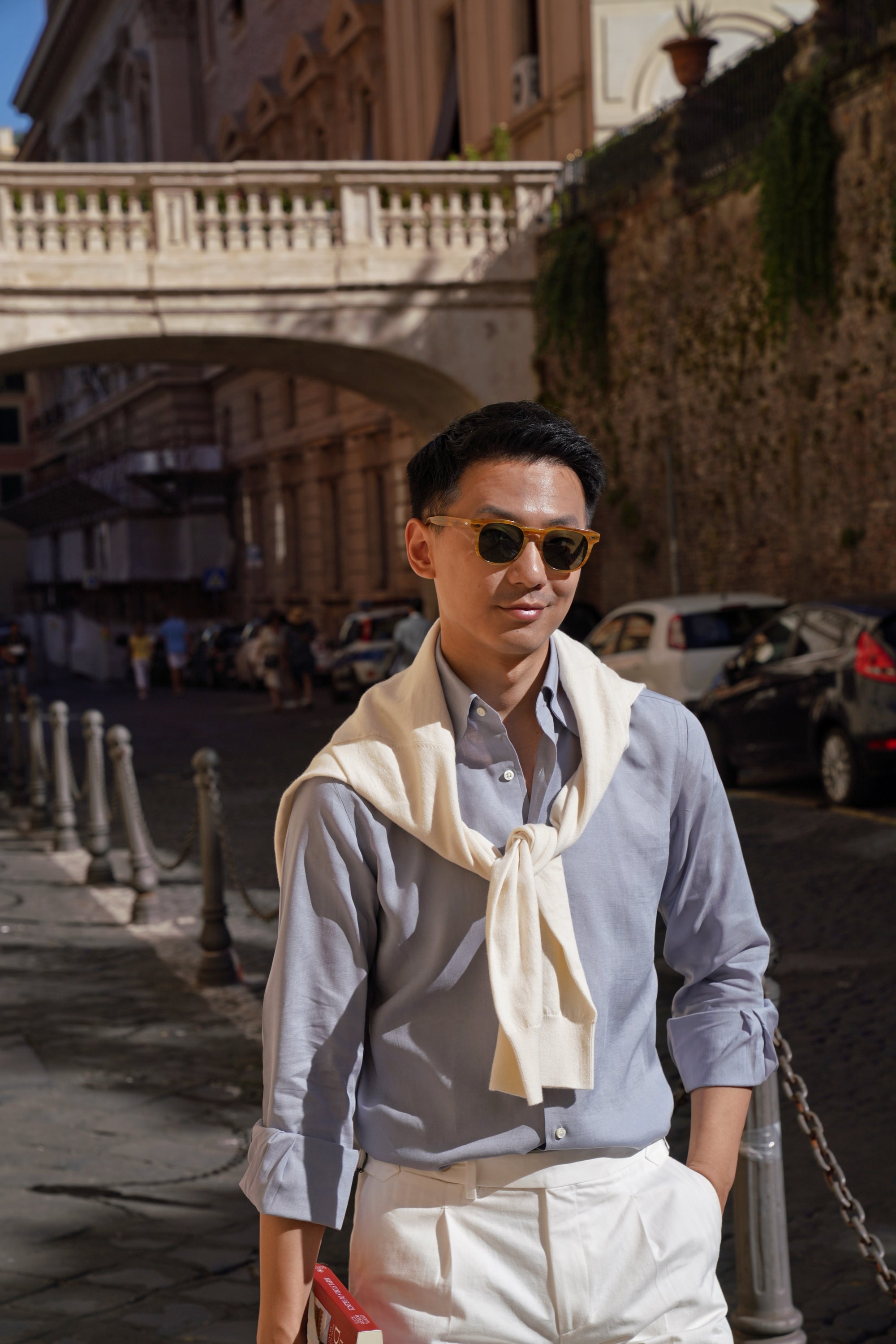MTO Graphite Grey Tencel Shirt