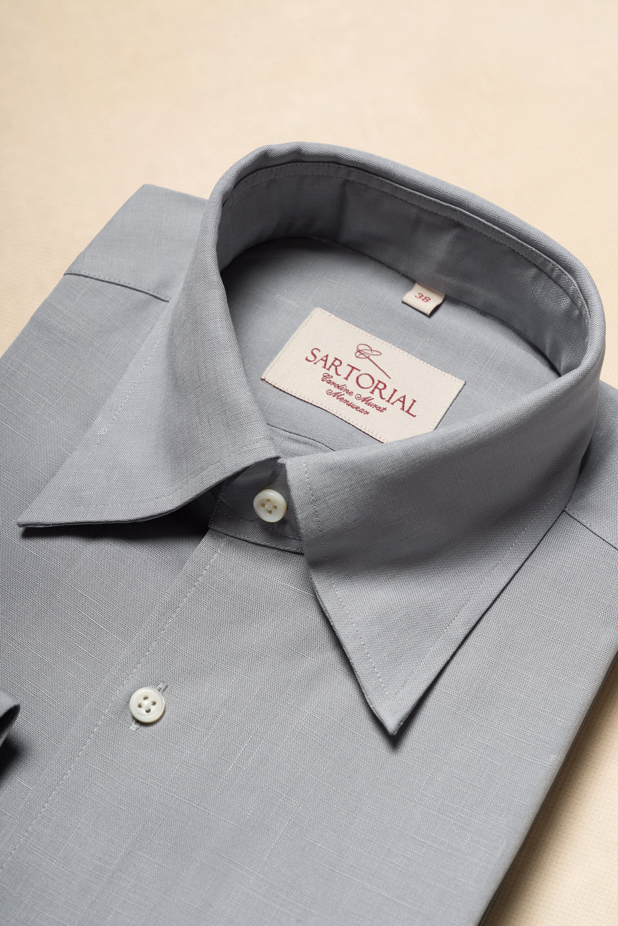 MTO Graphite Grey Tencel Shirt