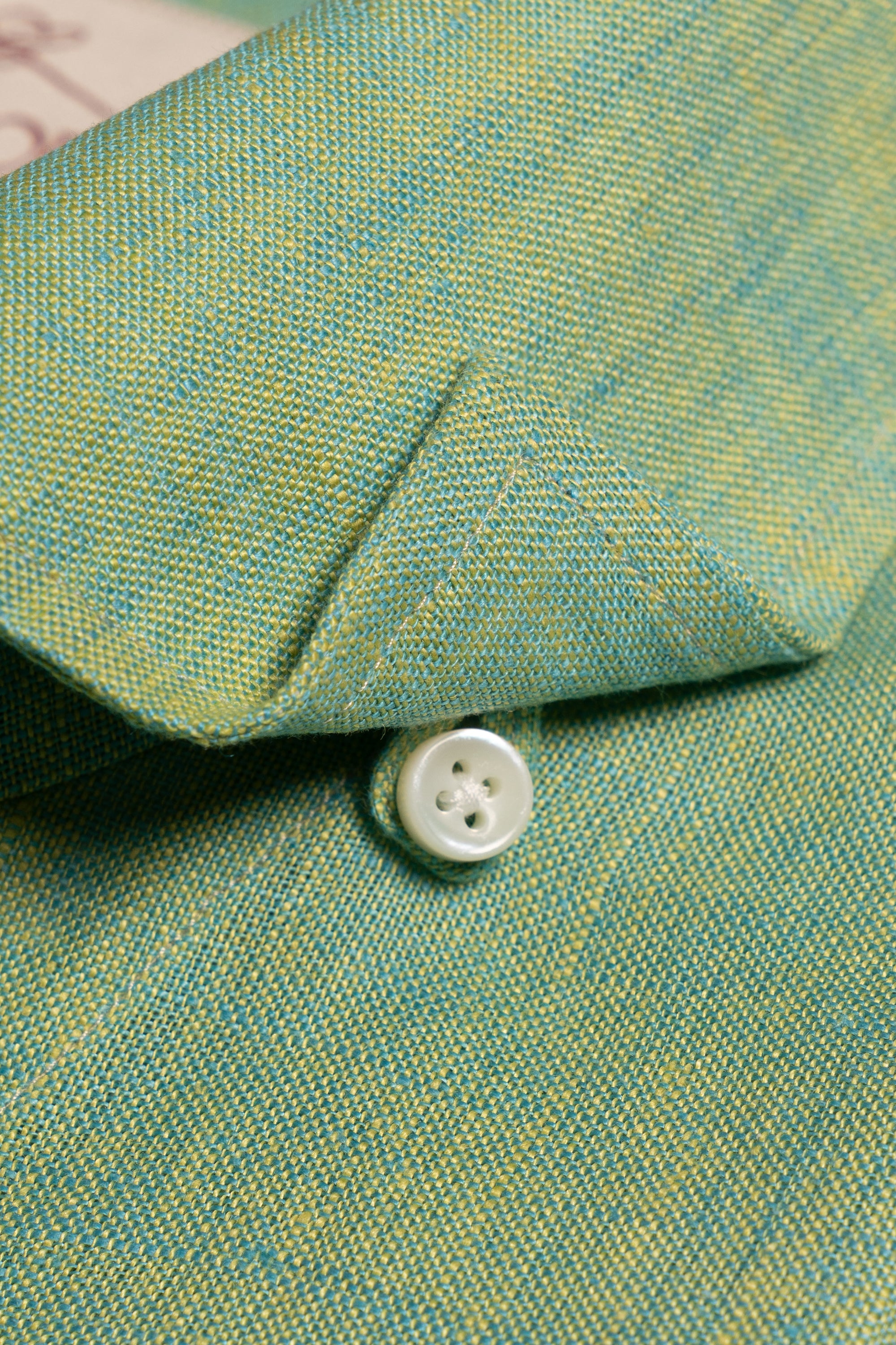 MTO Chameleon One Piece Collar Linen Shirt