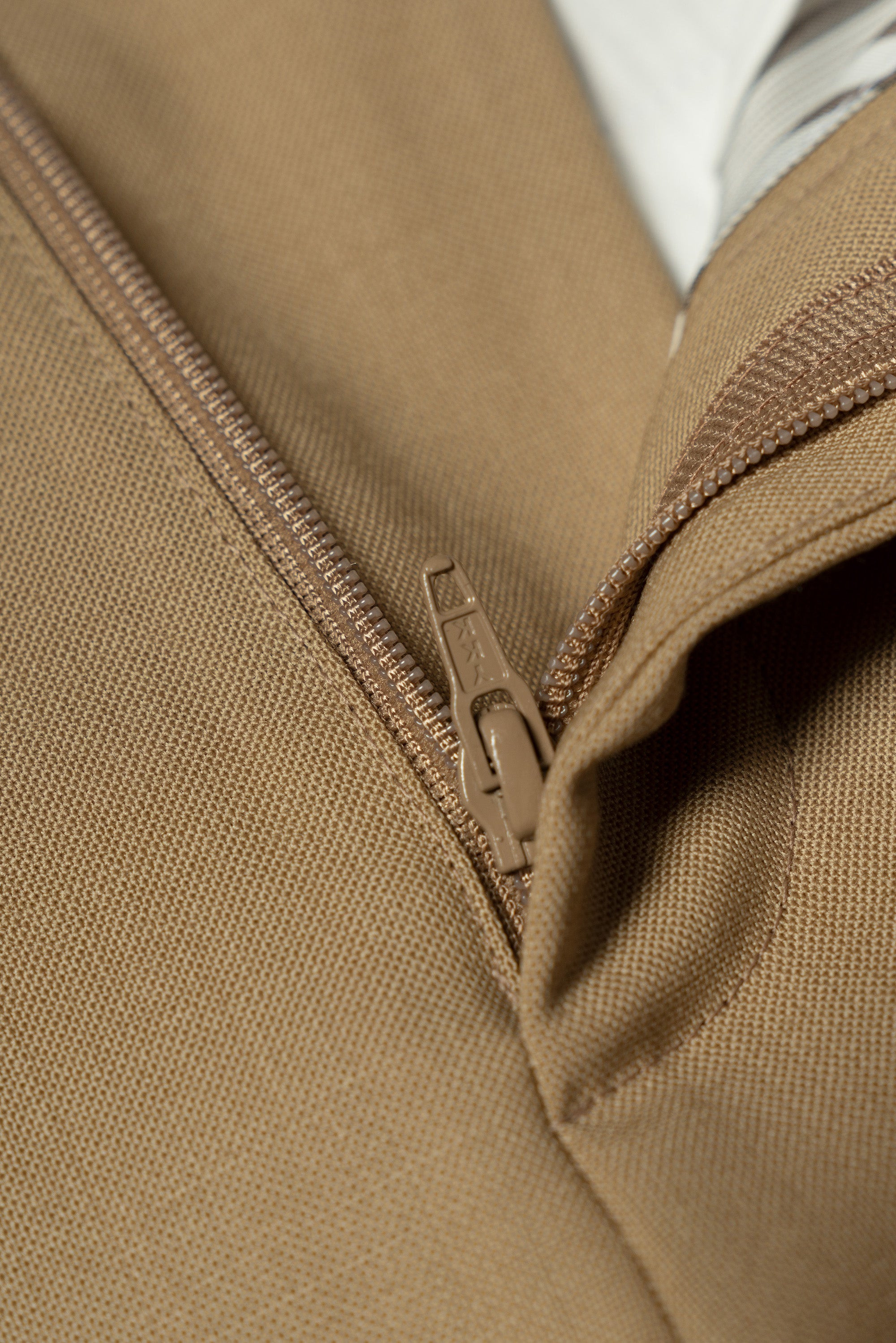 Khaki 3-proof Wool Trousers