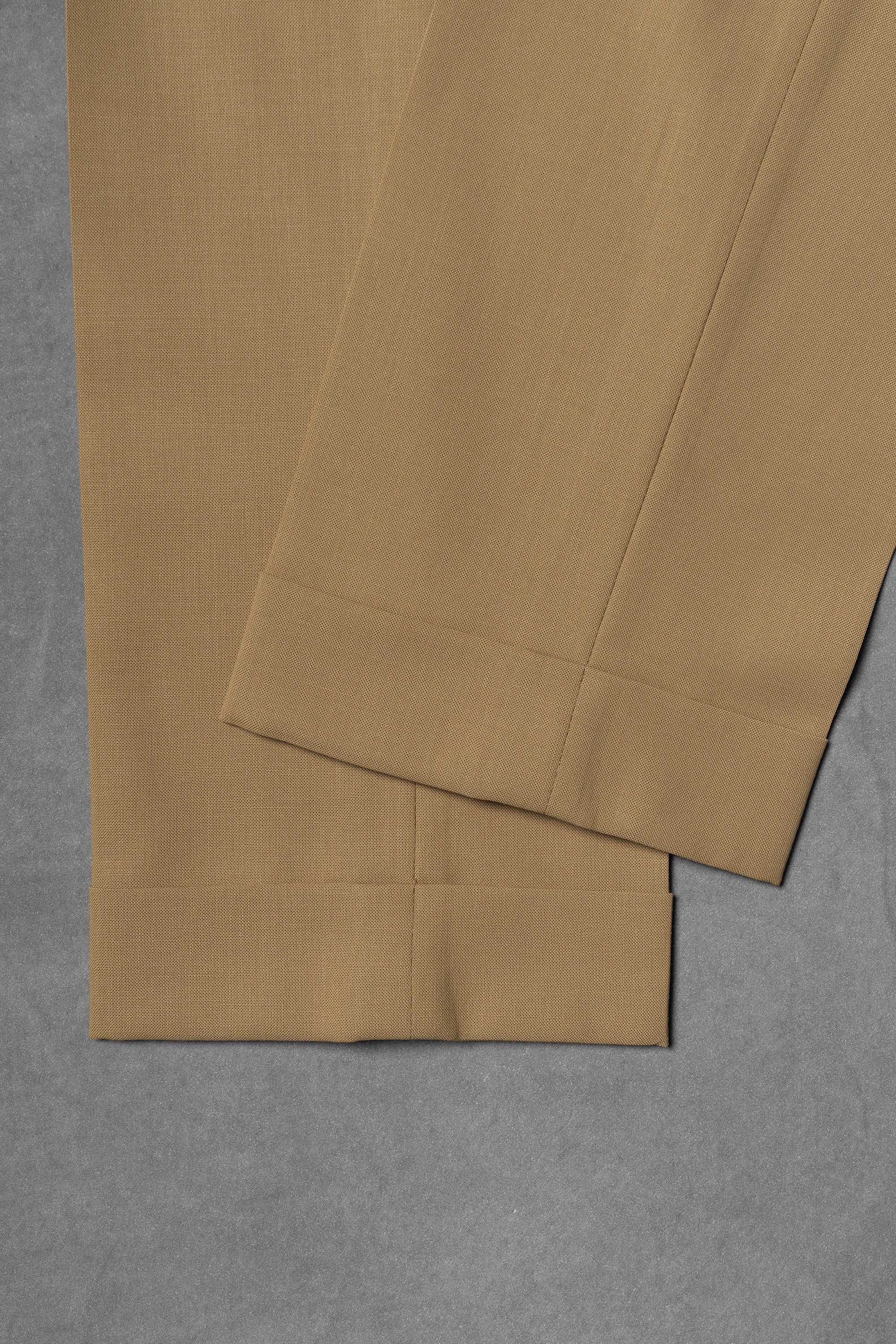 Khaki 3-proof Wool Trousers