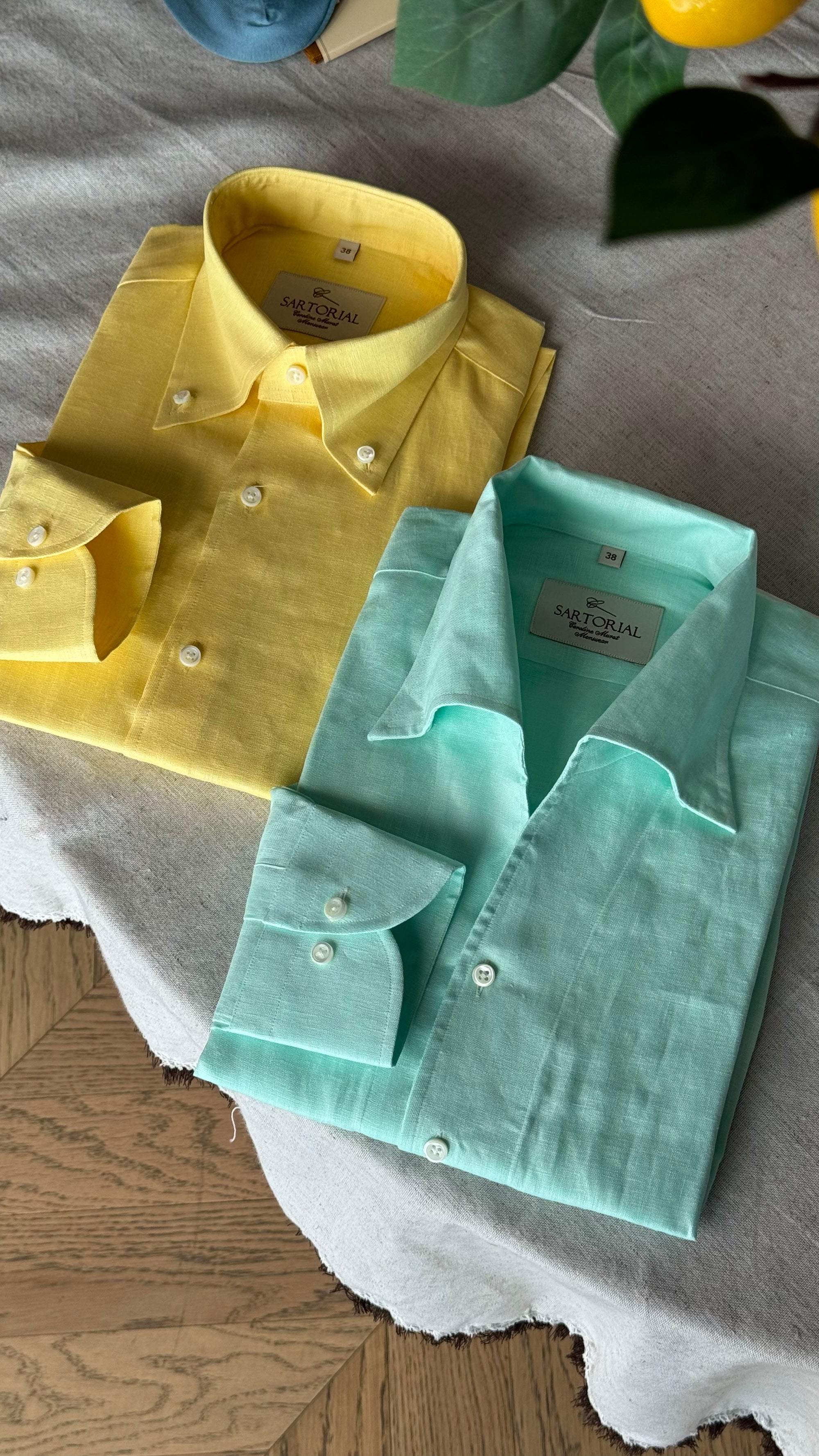 MTO Mediterranean Linen Shirt