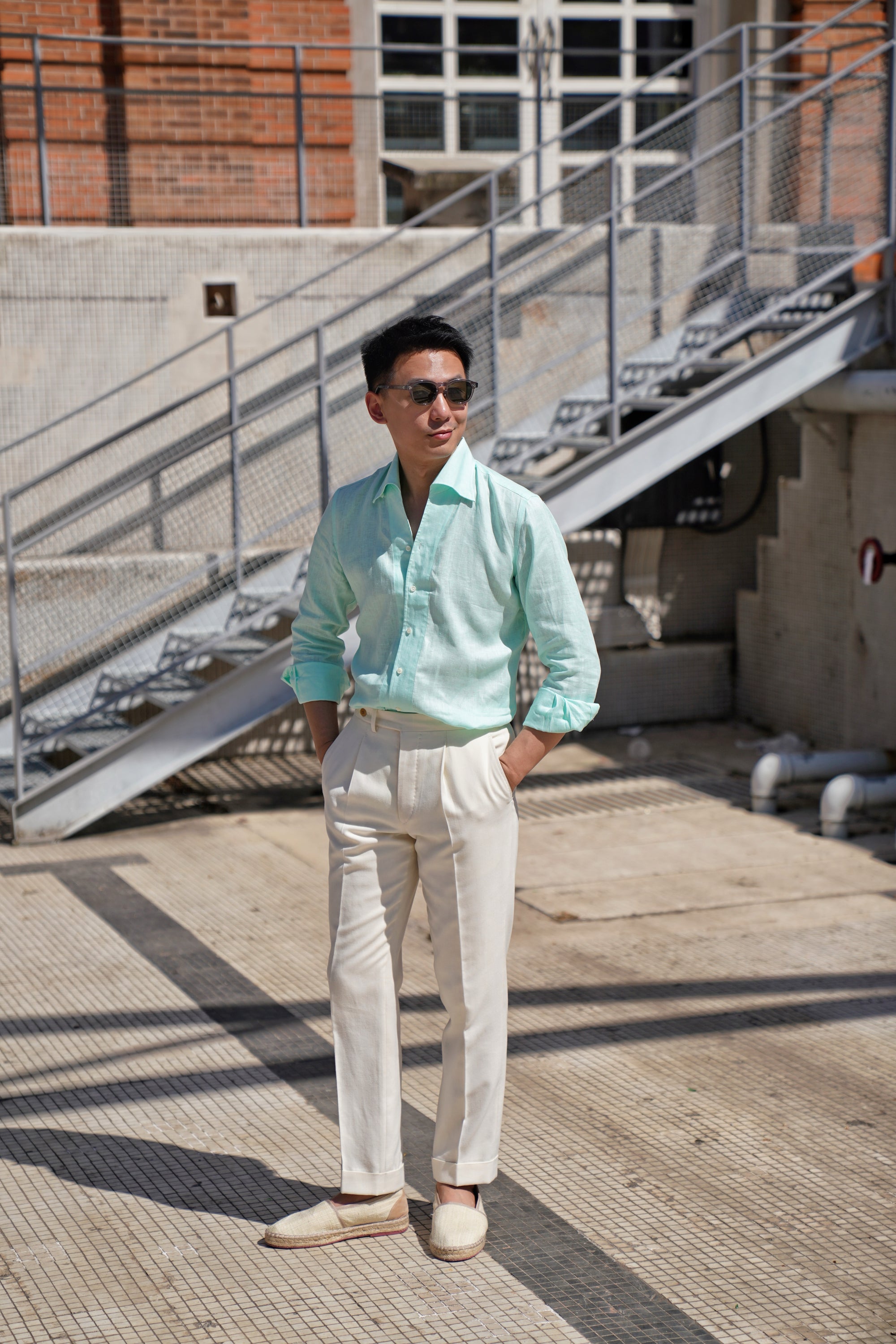 MTO Mediterranean Linen Shirt