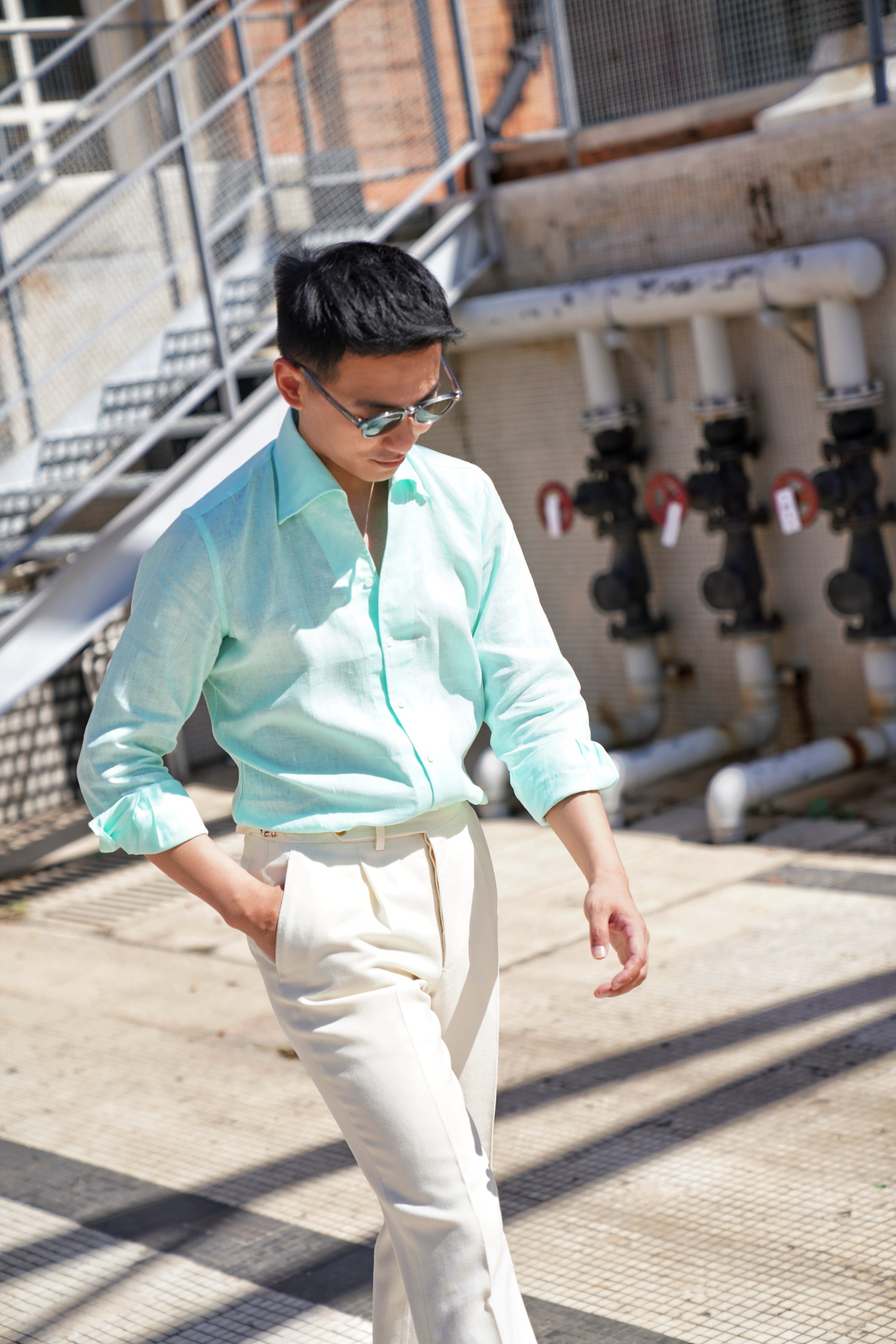 MTO Mediterranean Linen Shirt