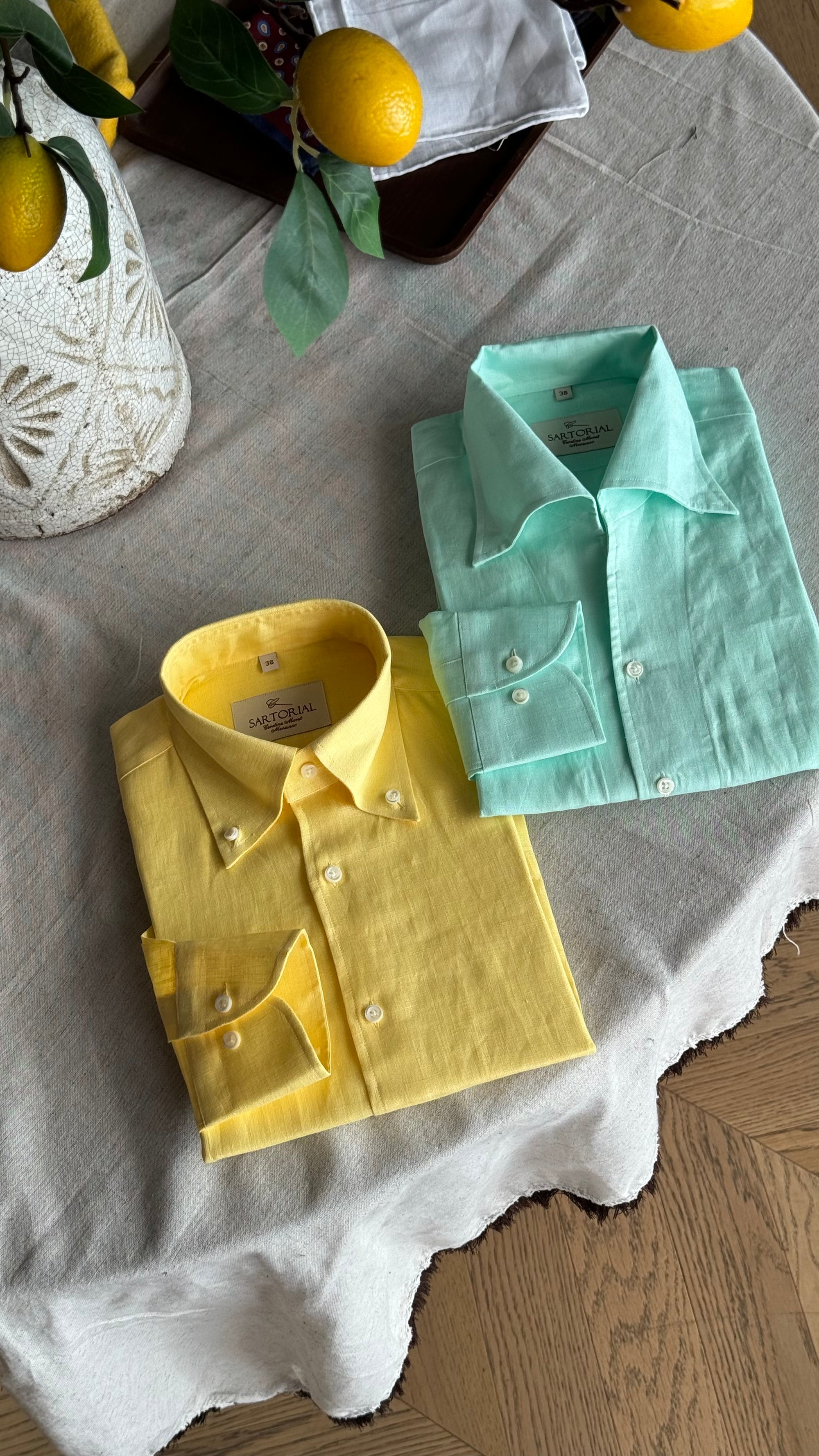 MTO Mediterranean Linen Shirt